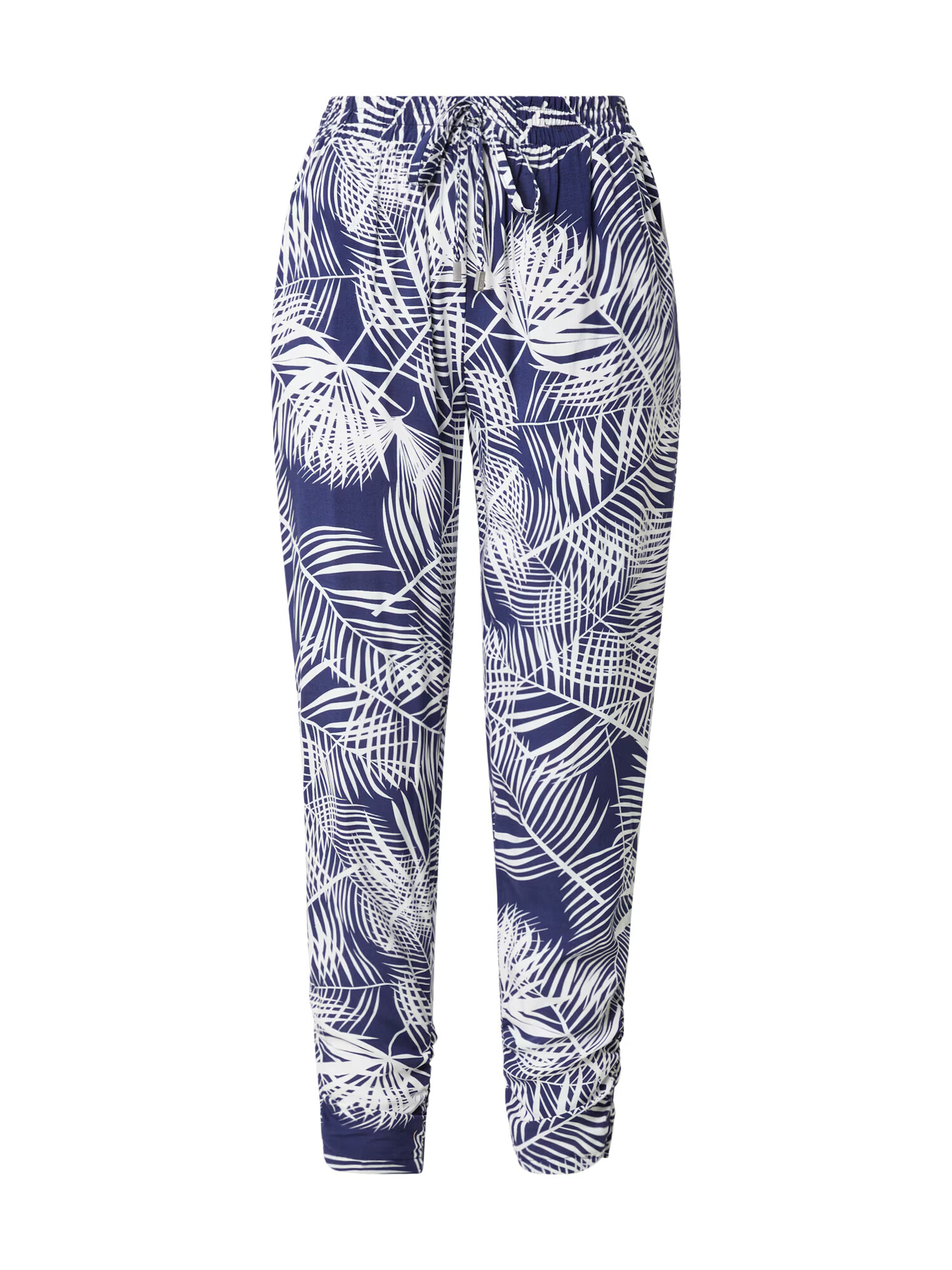 Hailys Pantaloni 'Rana' bleumarin / alb - Pled.ro