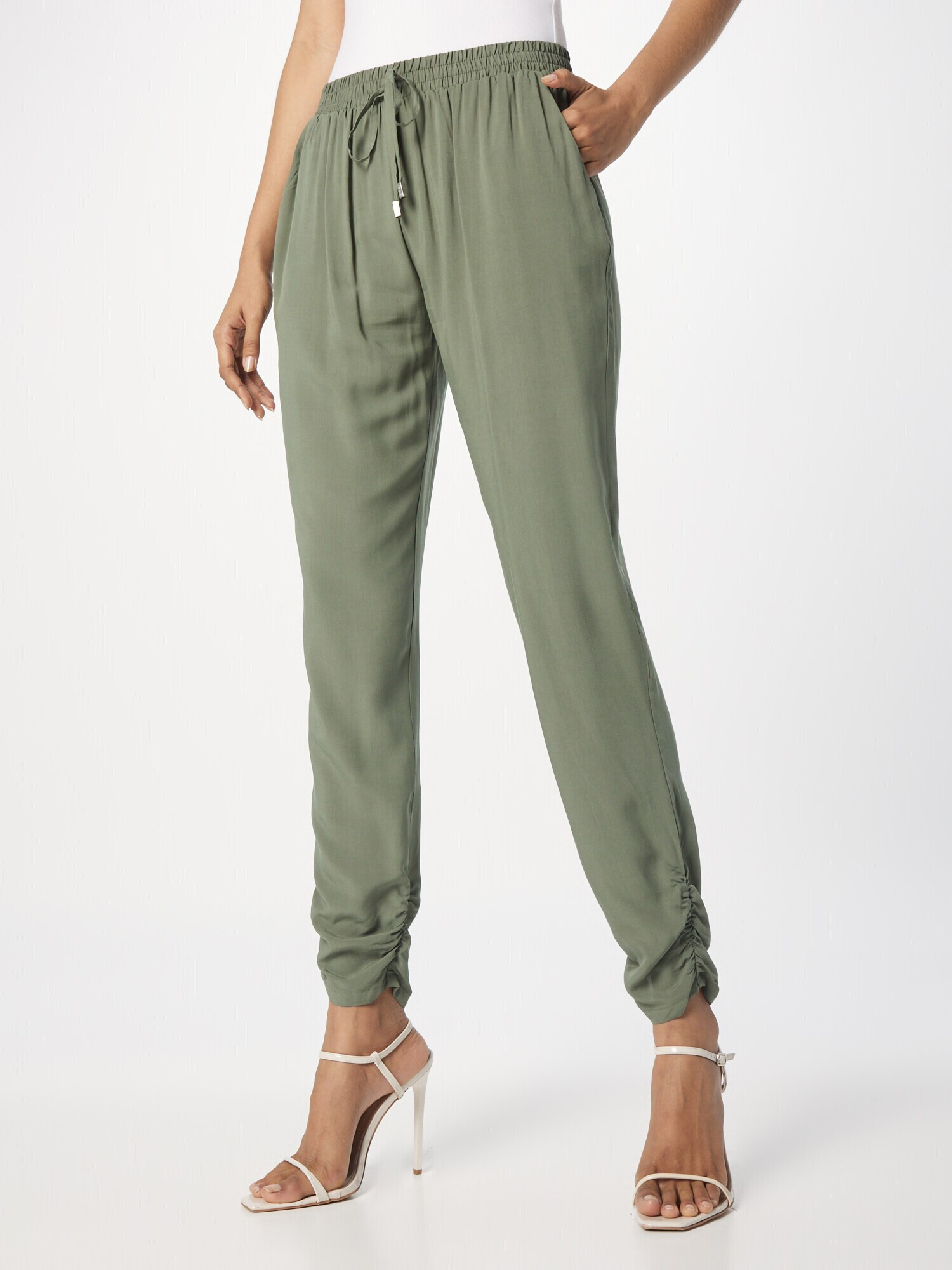 Hailys Pantaloni 'Rana' verde - Pled.ro