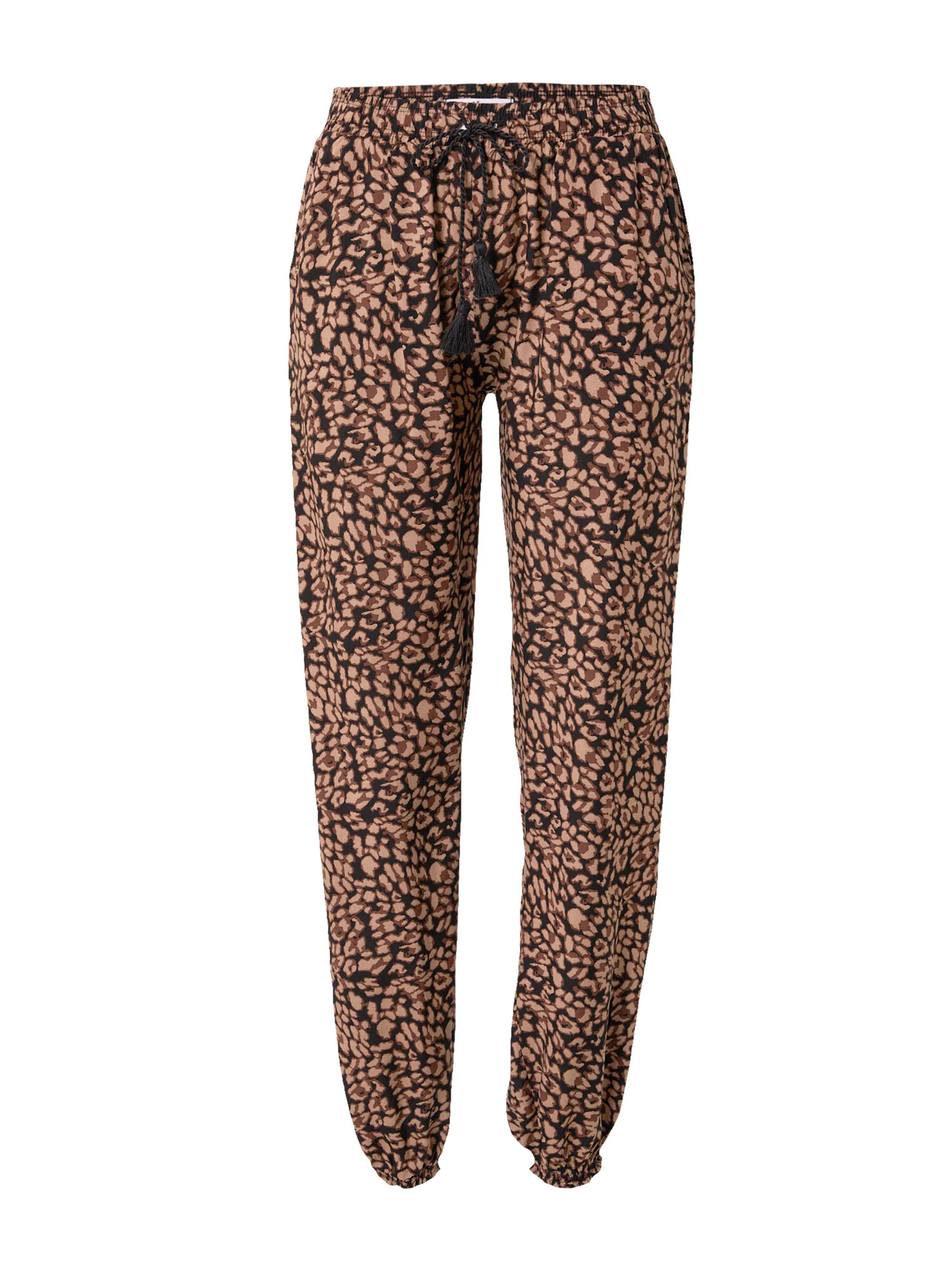 Hailys Pantaloni 'Roxy' maro / maro deschis / negru - Pled.ro