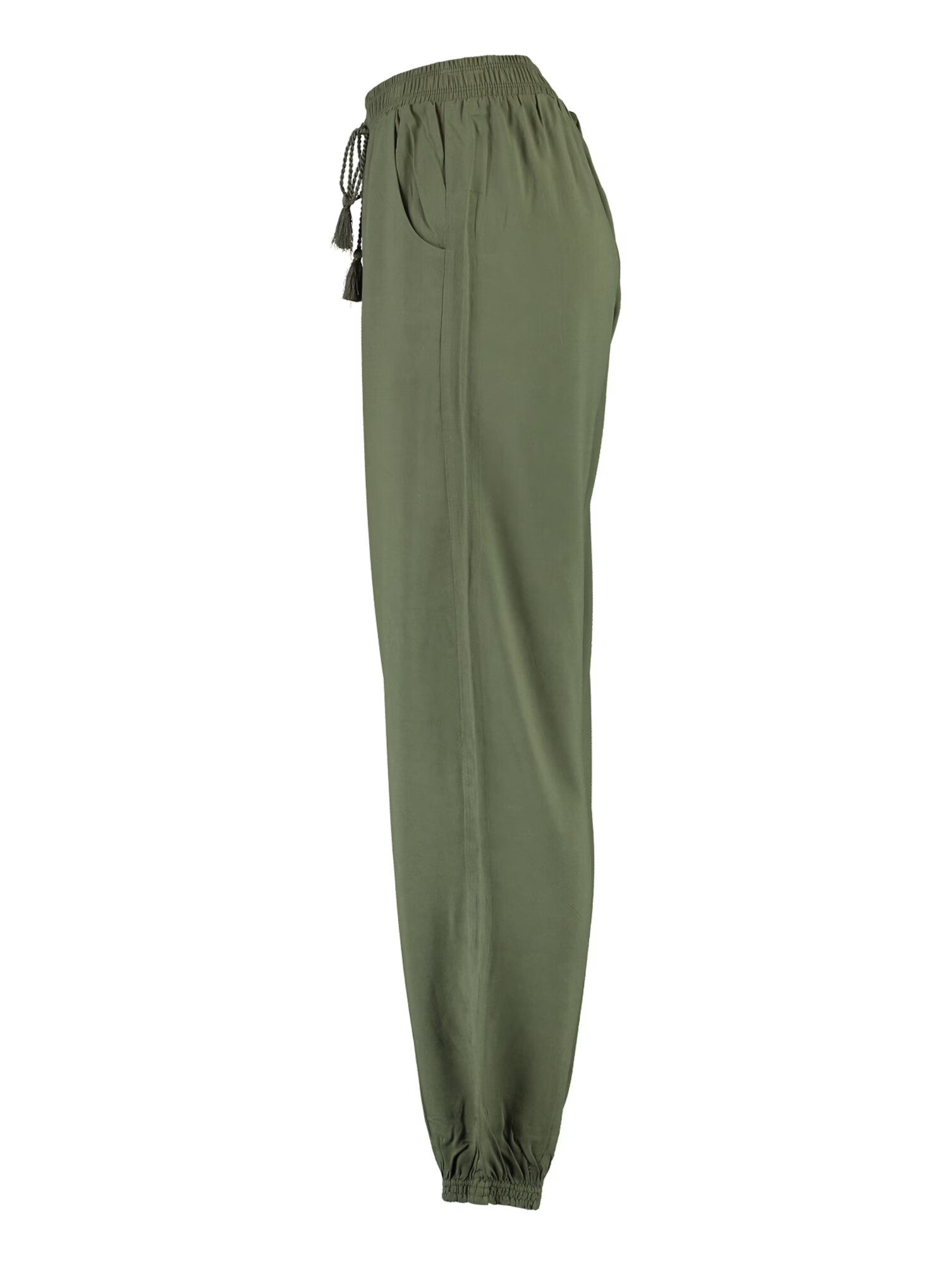 Hailys Pantaloni 'Roxy' verde închis - Pled.ro