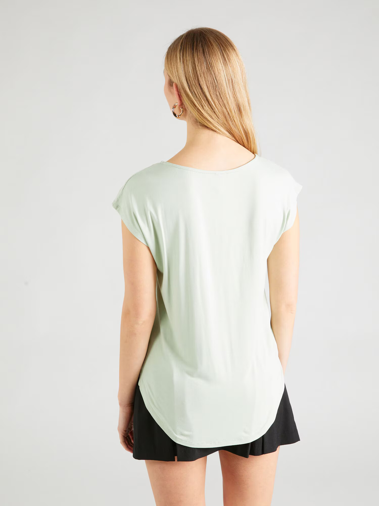 Hailys Tricou 'Em44ma' verde pastel - Pled.ro