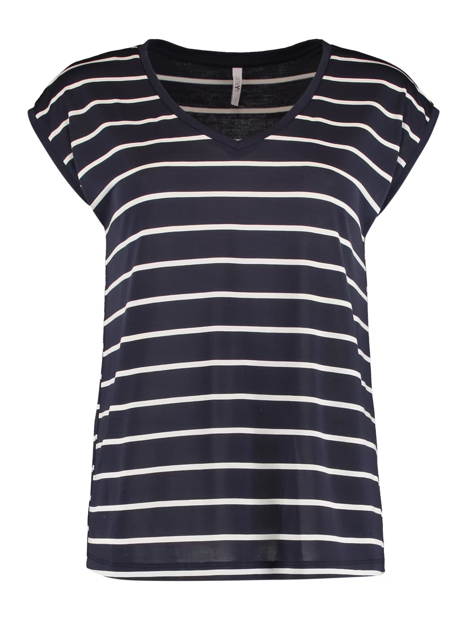 Hailys Tricou 'Piper' bleumarin / alb - Pled.ro