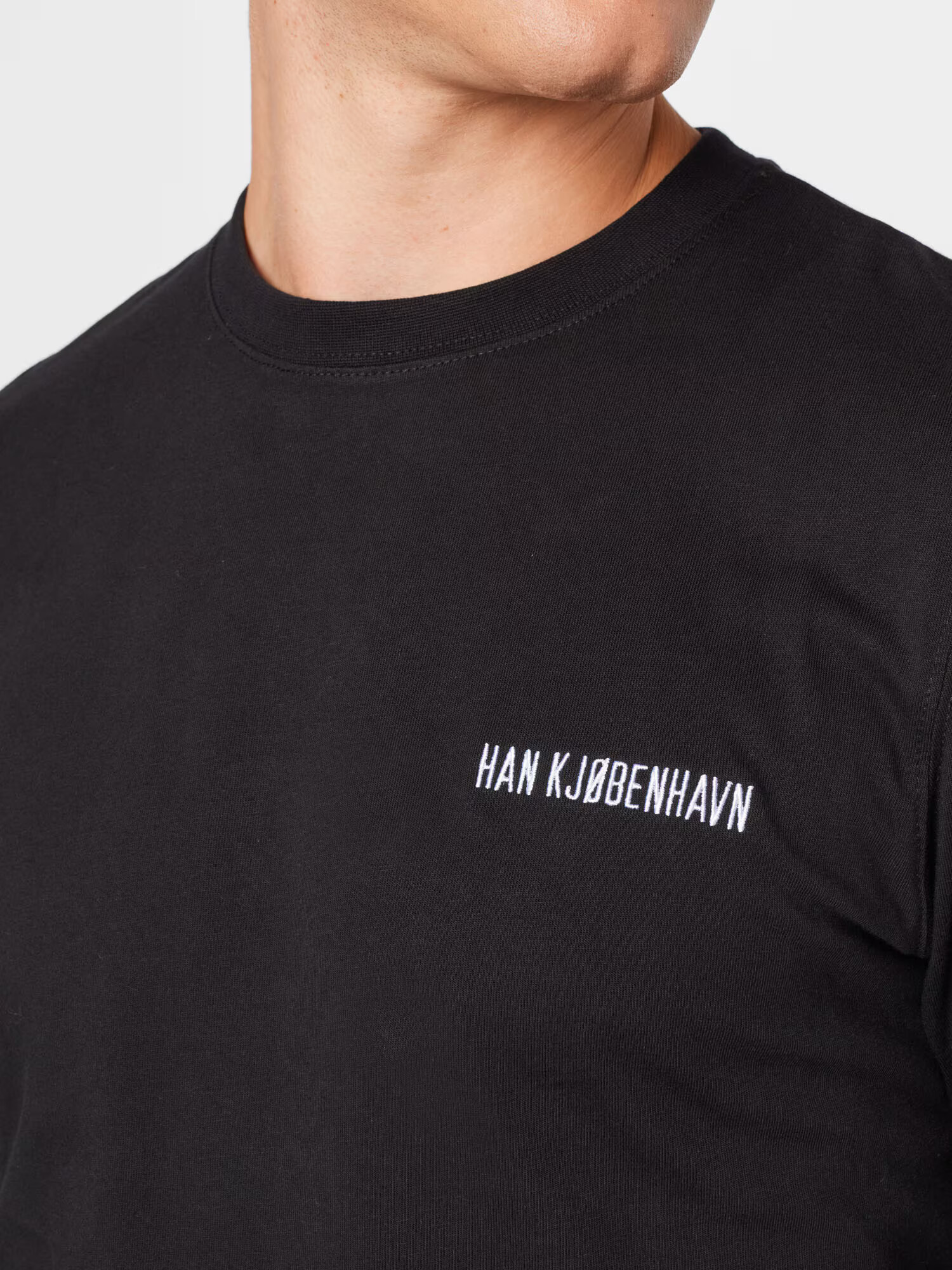 Han Kjøbenhavn Tricou negru / alb - Pled.ro