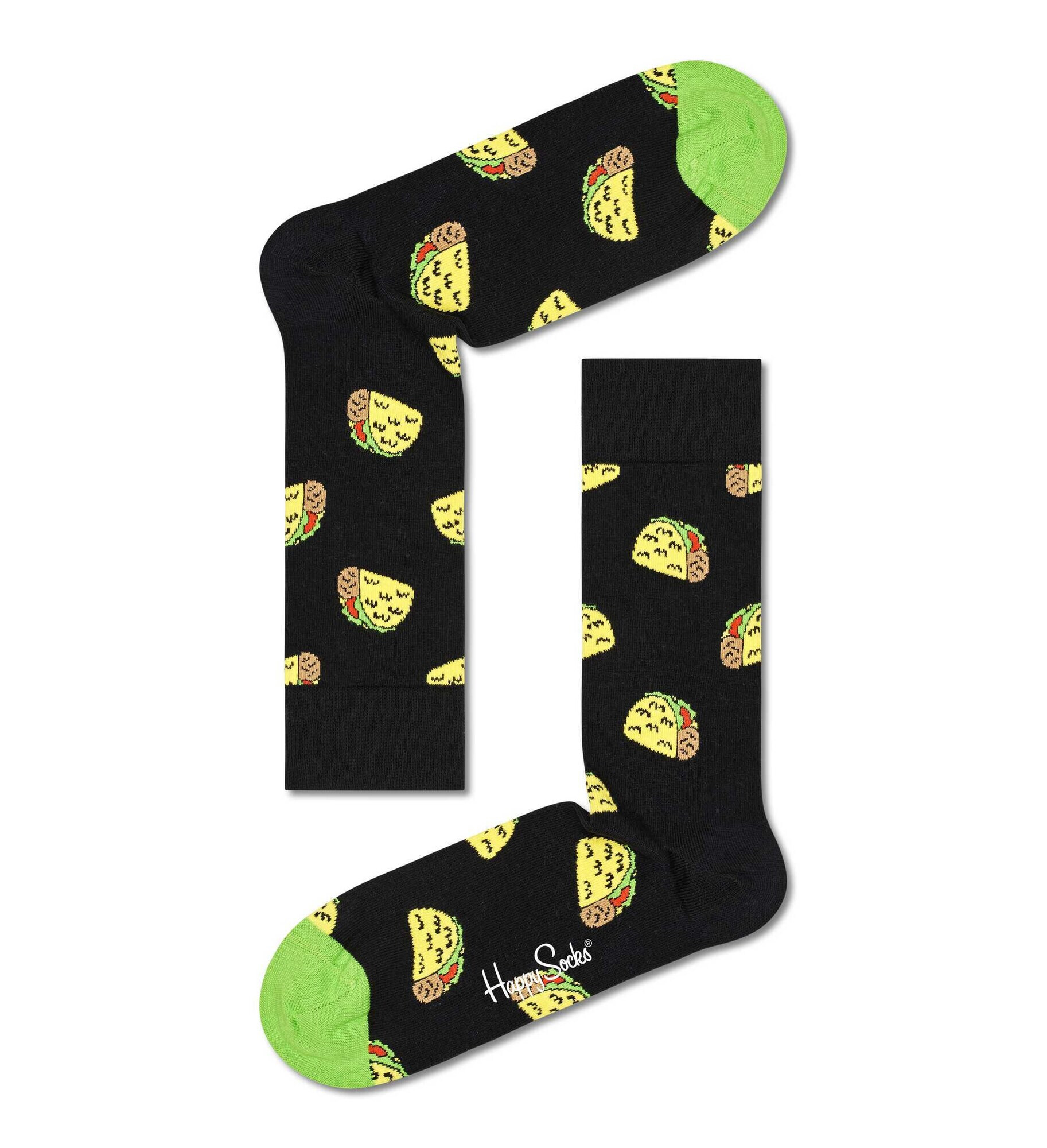 Happy Socks Șosete albastru regal / verde deschis / roz / negru - Pled.ro