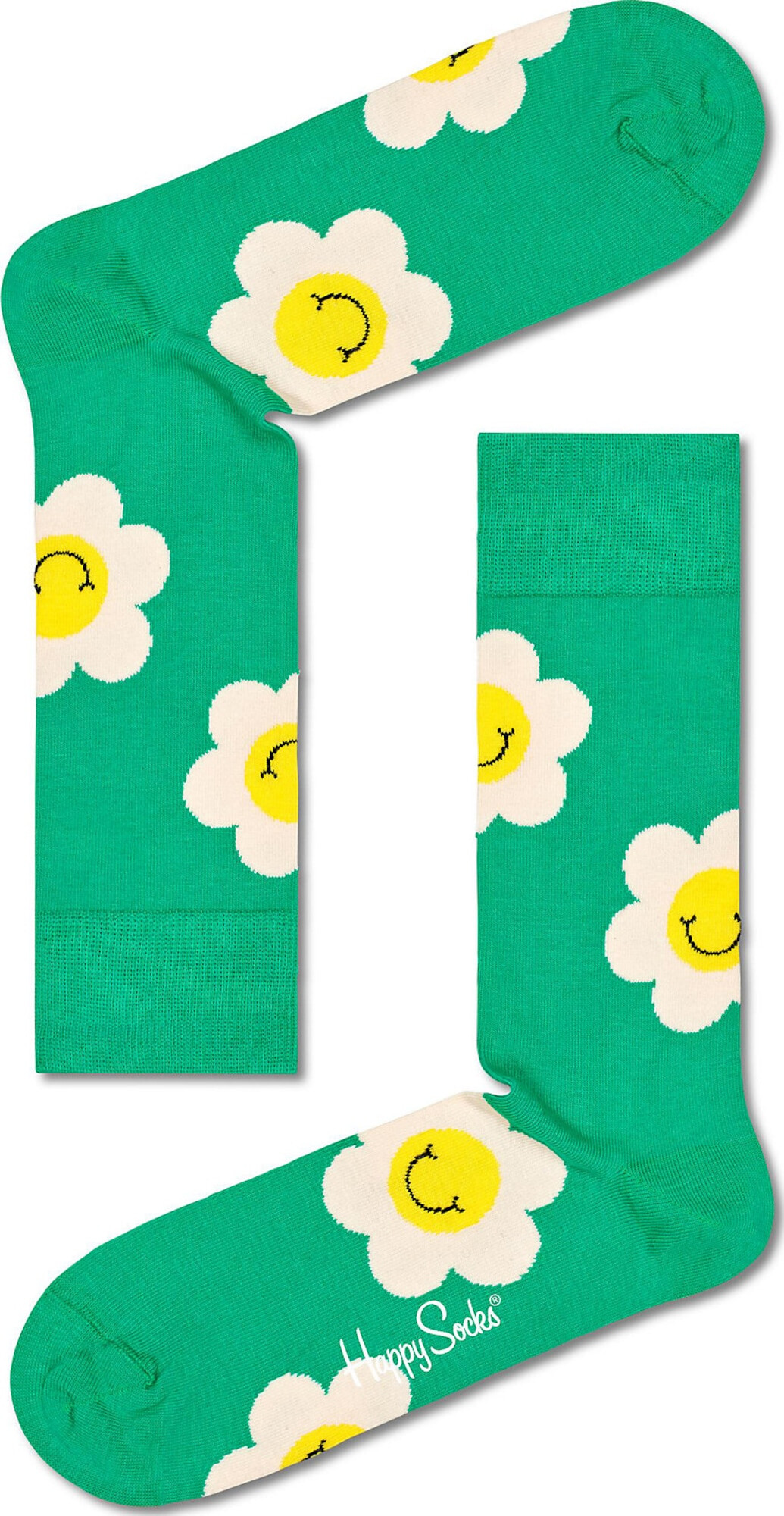 Happy Socks Șosete 'I Flower U' albastru / verde / roșu / alb - Pled.ro