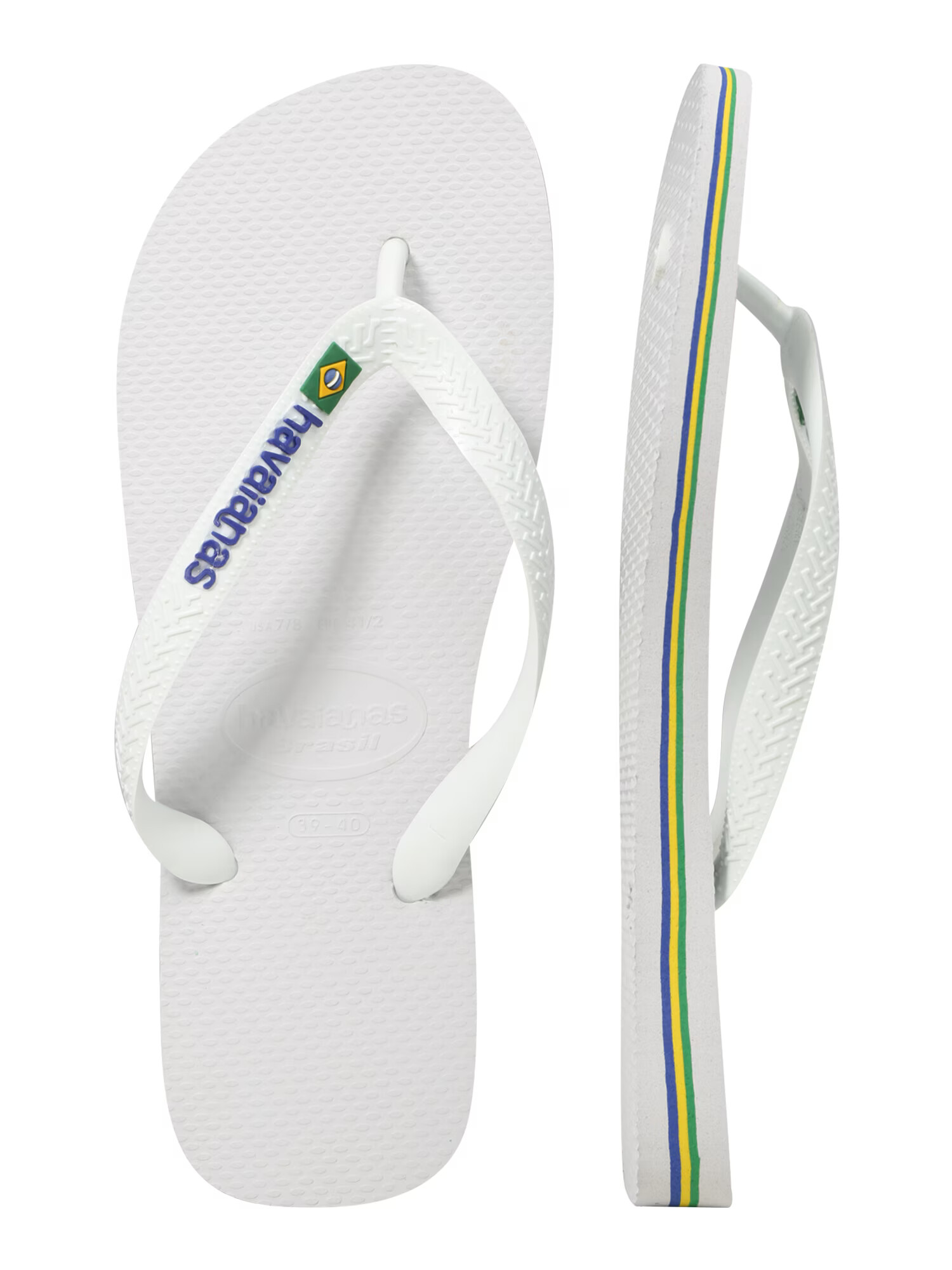 HAVAIANAS Flip-flops 'BRASIL' alb - Pled.ro