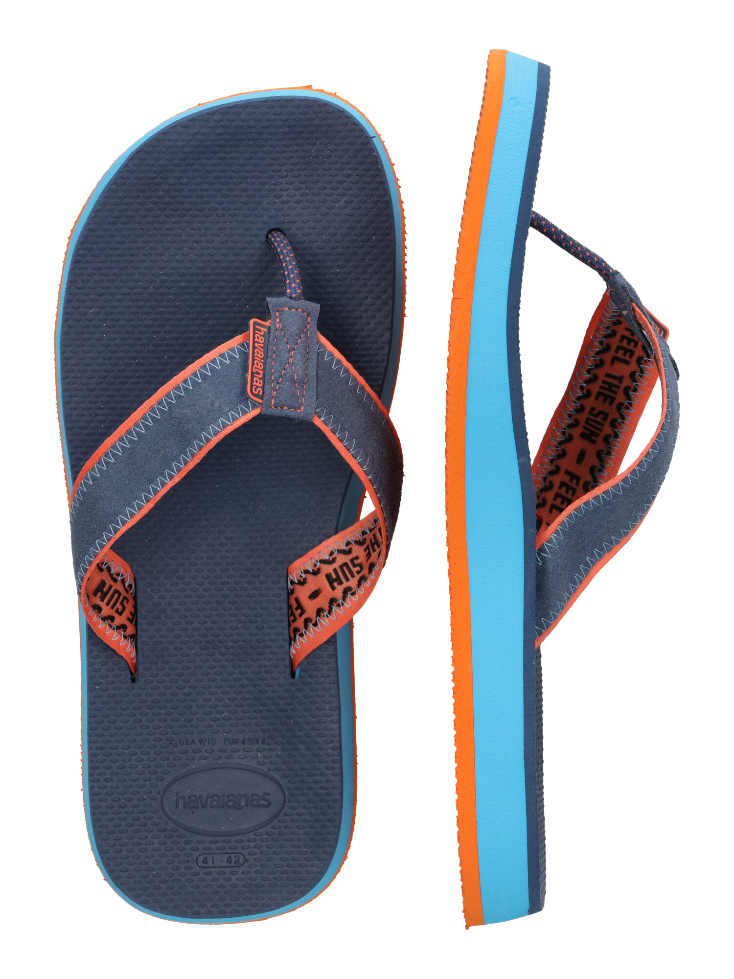 HAVAIANAS Flip-flops 'FUSION II' albastru porumbel - Pled.ro