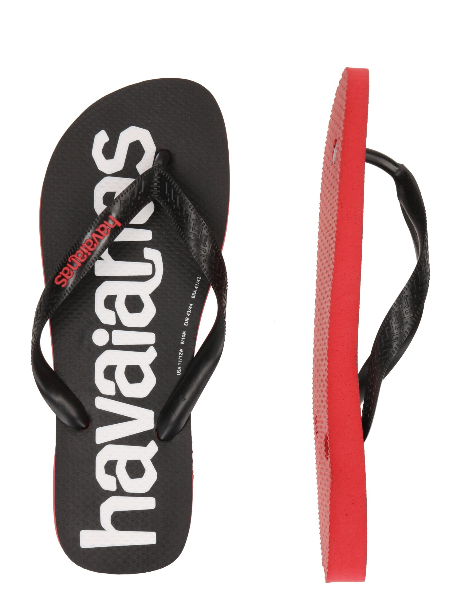 HAVAIANAS Flip-flops sângeriu / negru / alb - Pled.ro