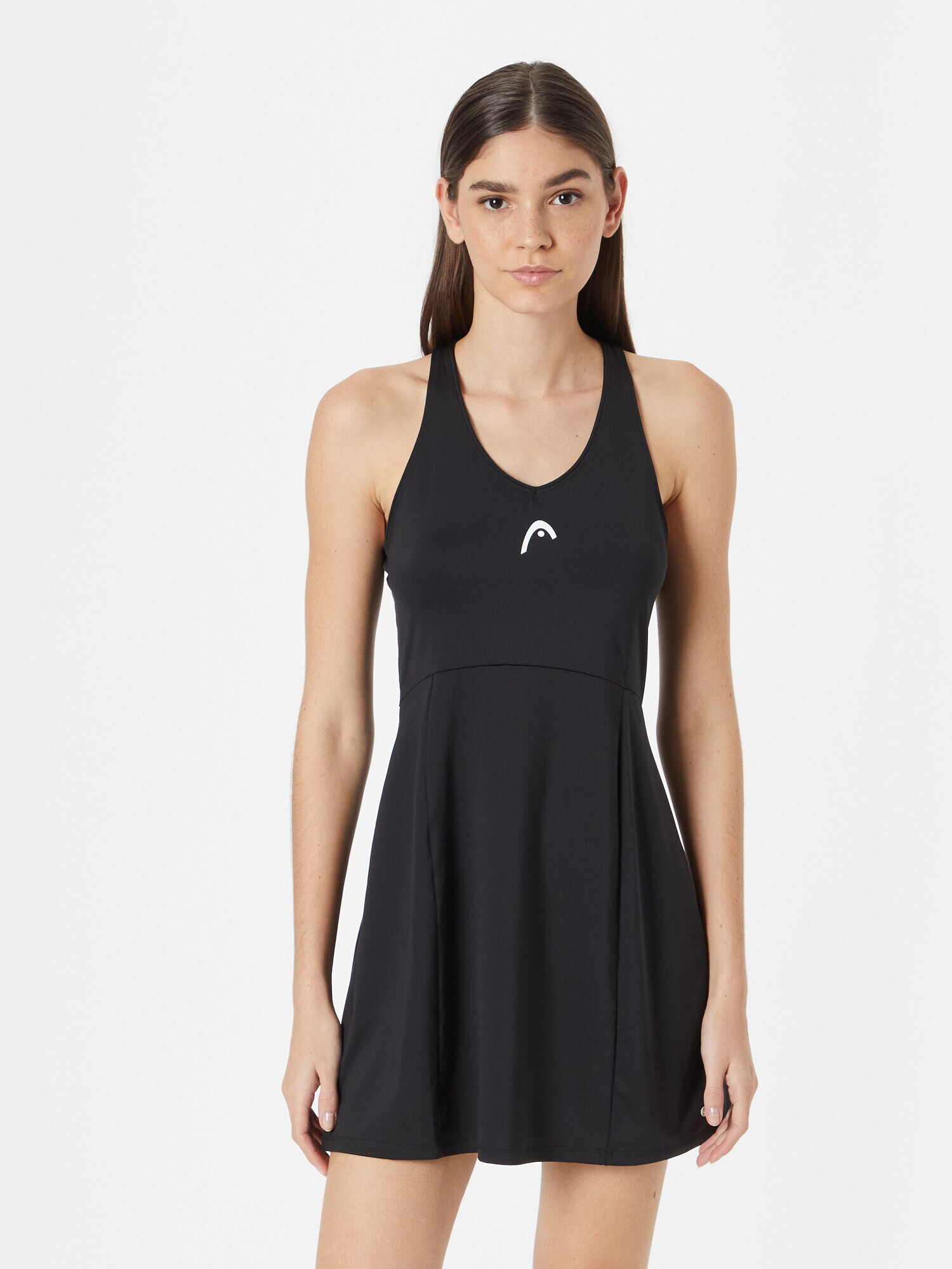 HEAD Rochie sport negru / alb - Pled.ro