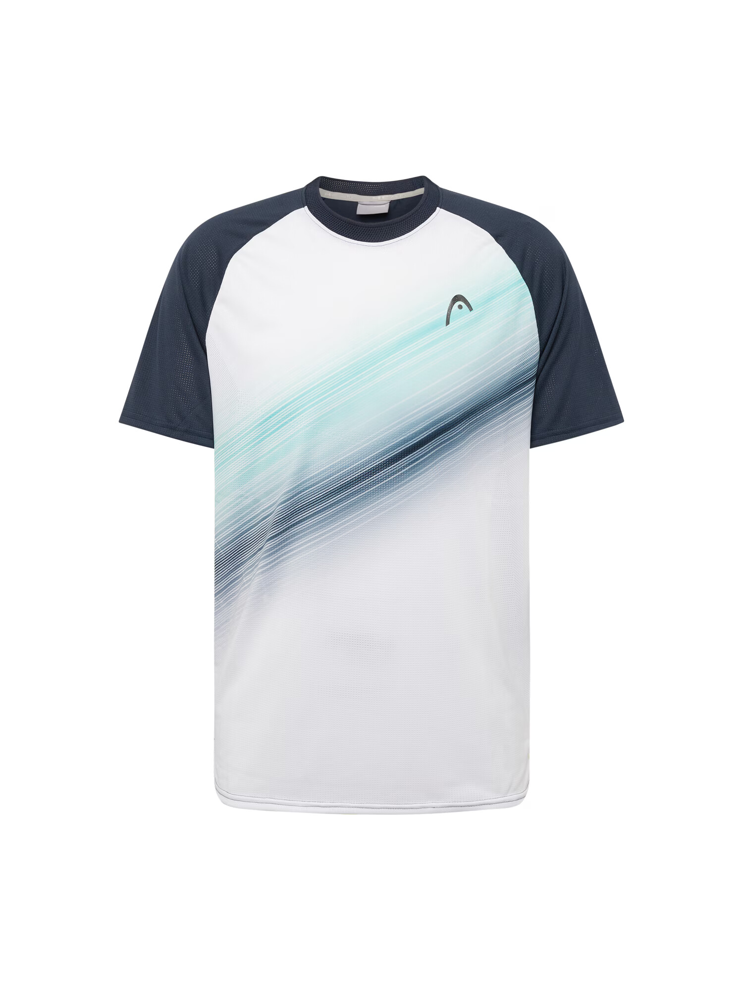 HEAD Tricou funcțional albastru marin / albastru aqua / alb murdar - Pled.ro