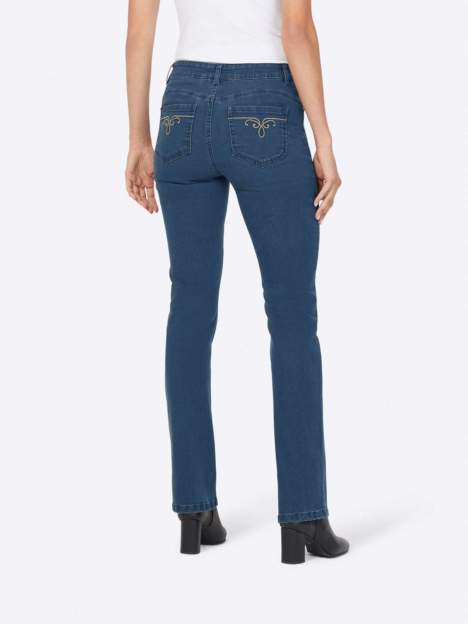 heine Jeans albastru - Pled.ro