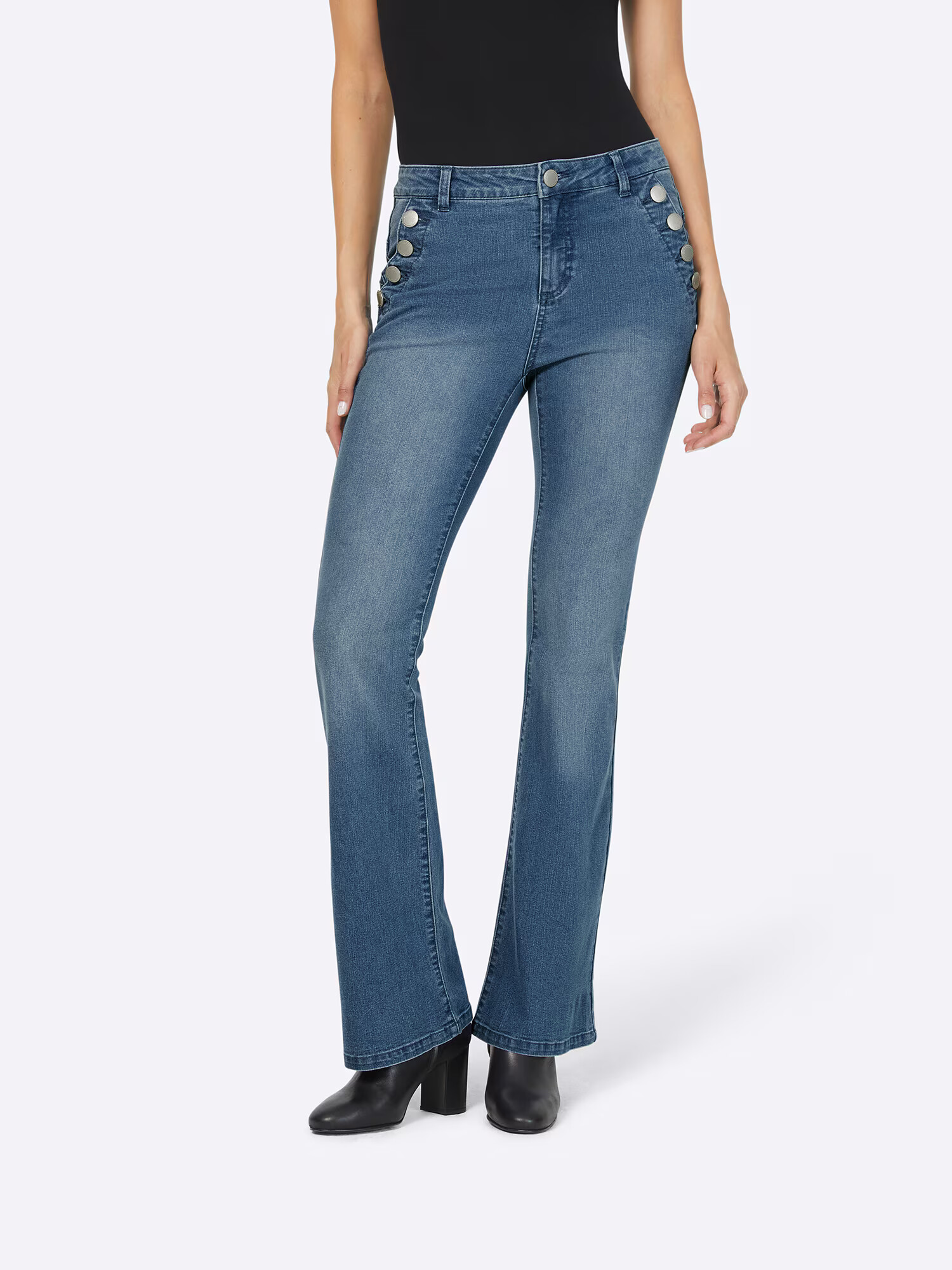 heine Jeans albastru - Pled.ro