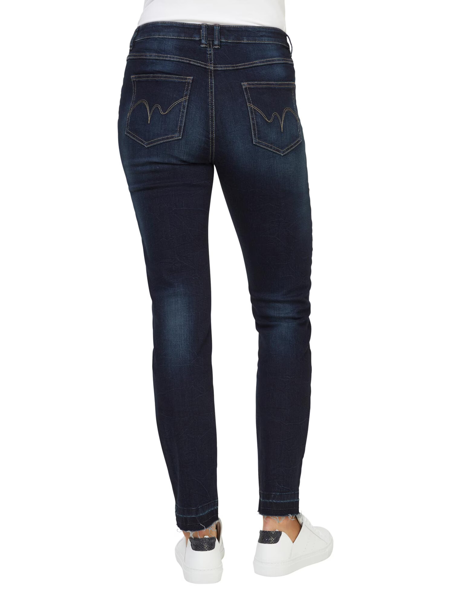 Linea Tesini by heine Jeans albastru - Pled.ro