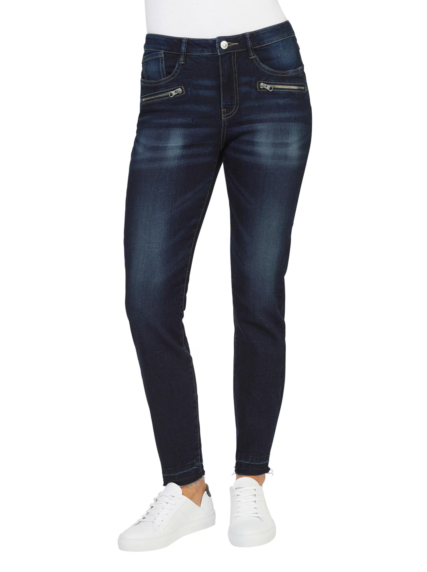 Linea Tesini by heine Jeans albastru - Pled.ro