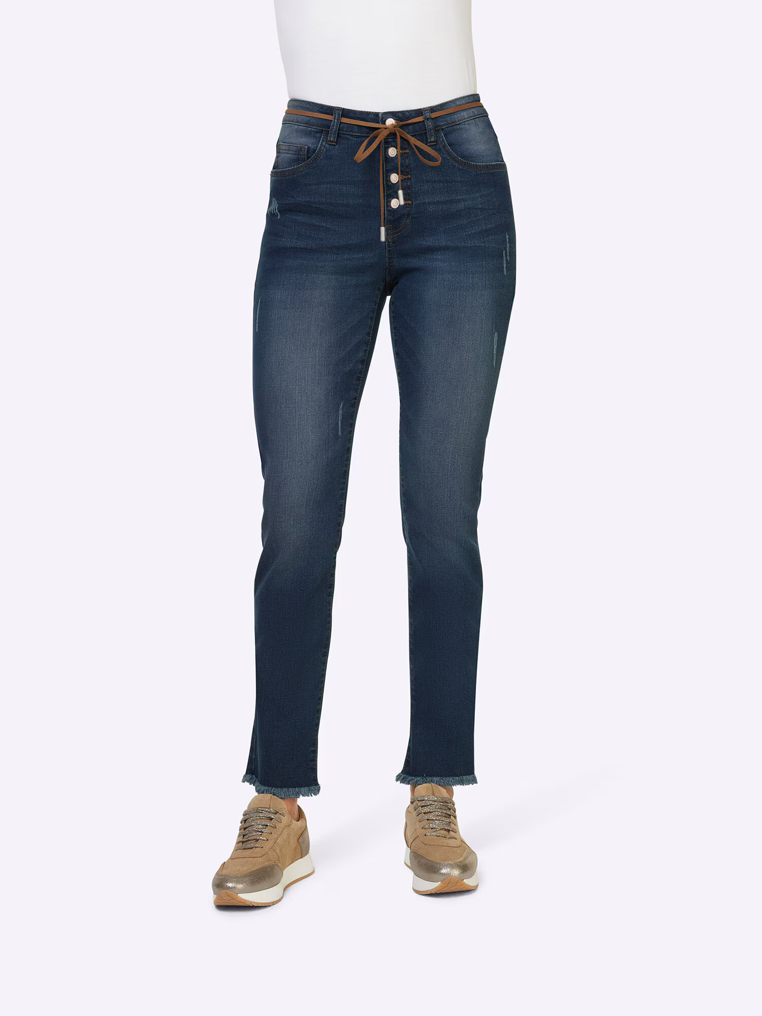 heine Jeans albastru denim - Pled.ro