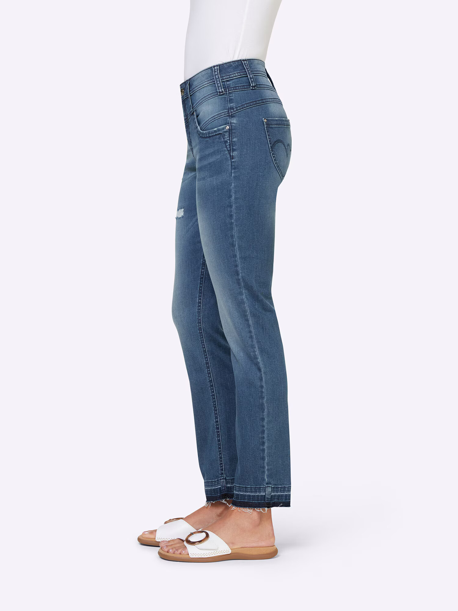 heine Jeans albastru denim - Pled.ro