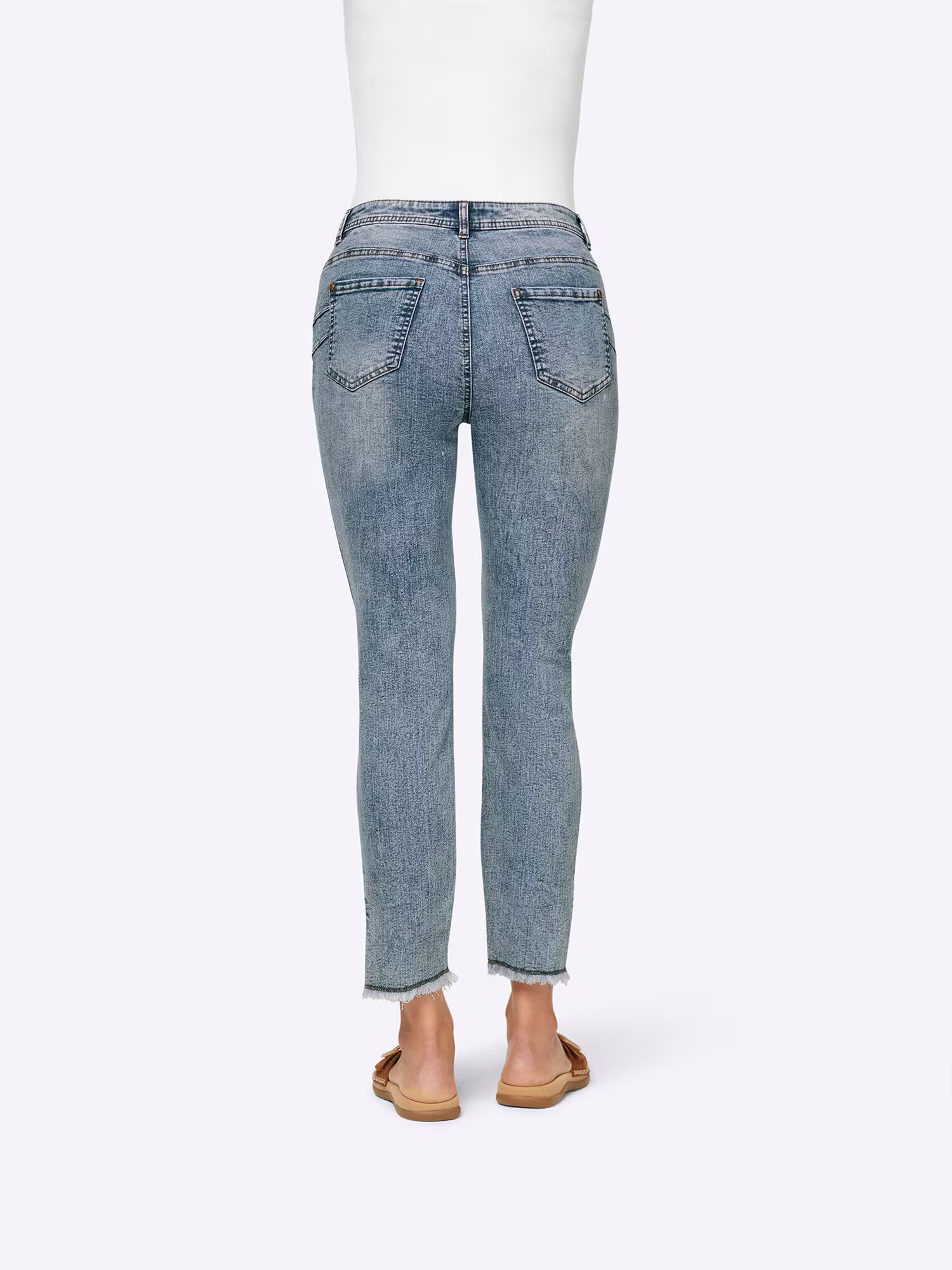 heine Jeans albastru denim - Pled.ro