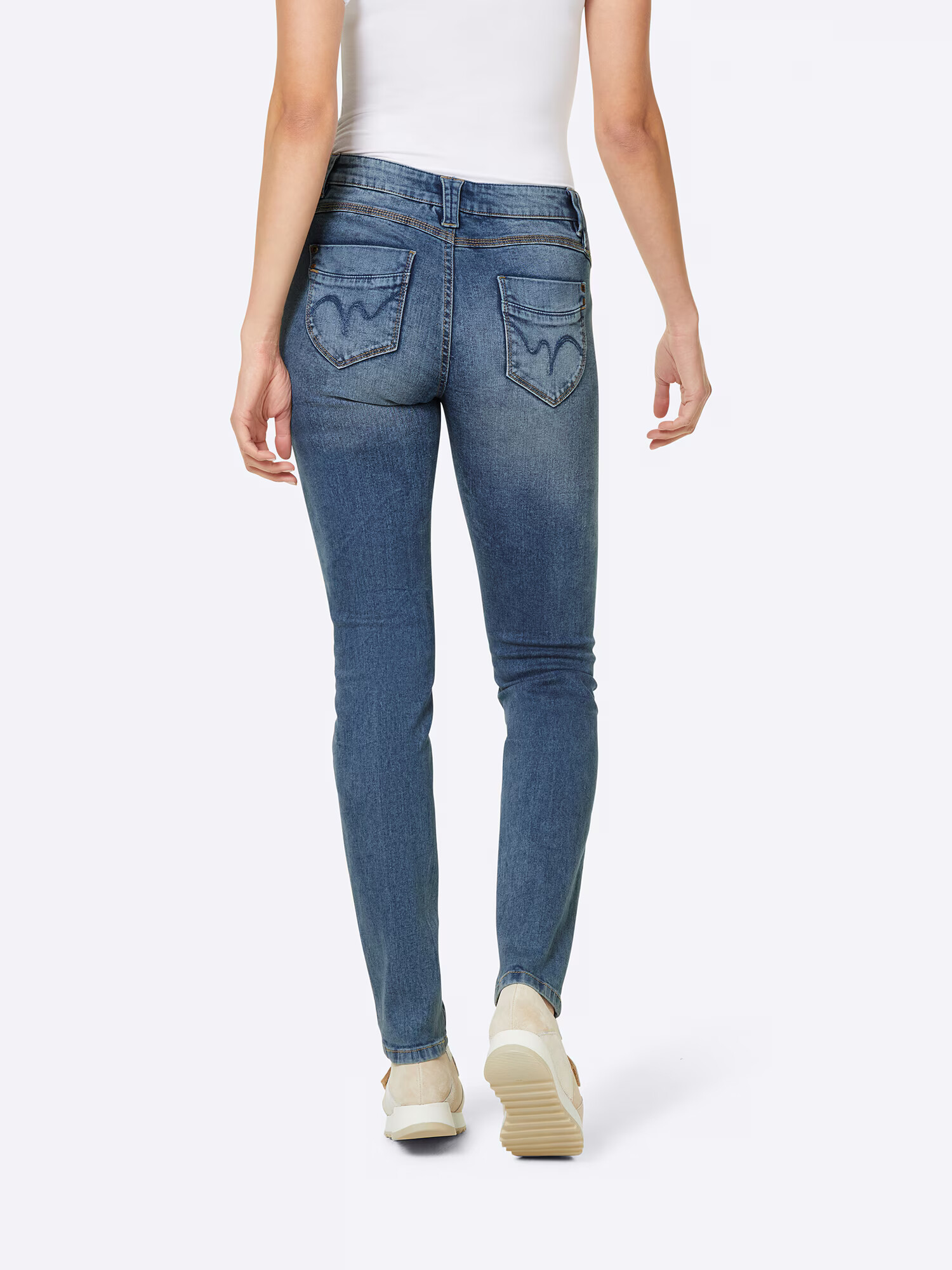 heine Jeans albastru denim - Pled.ro