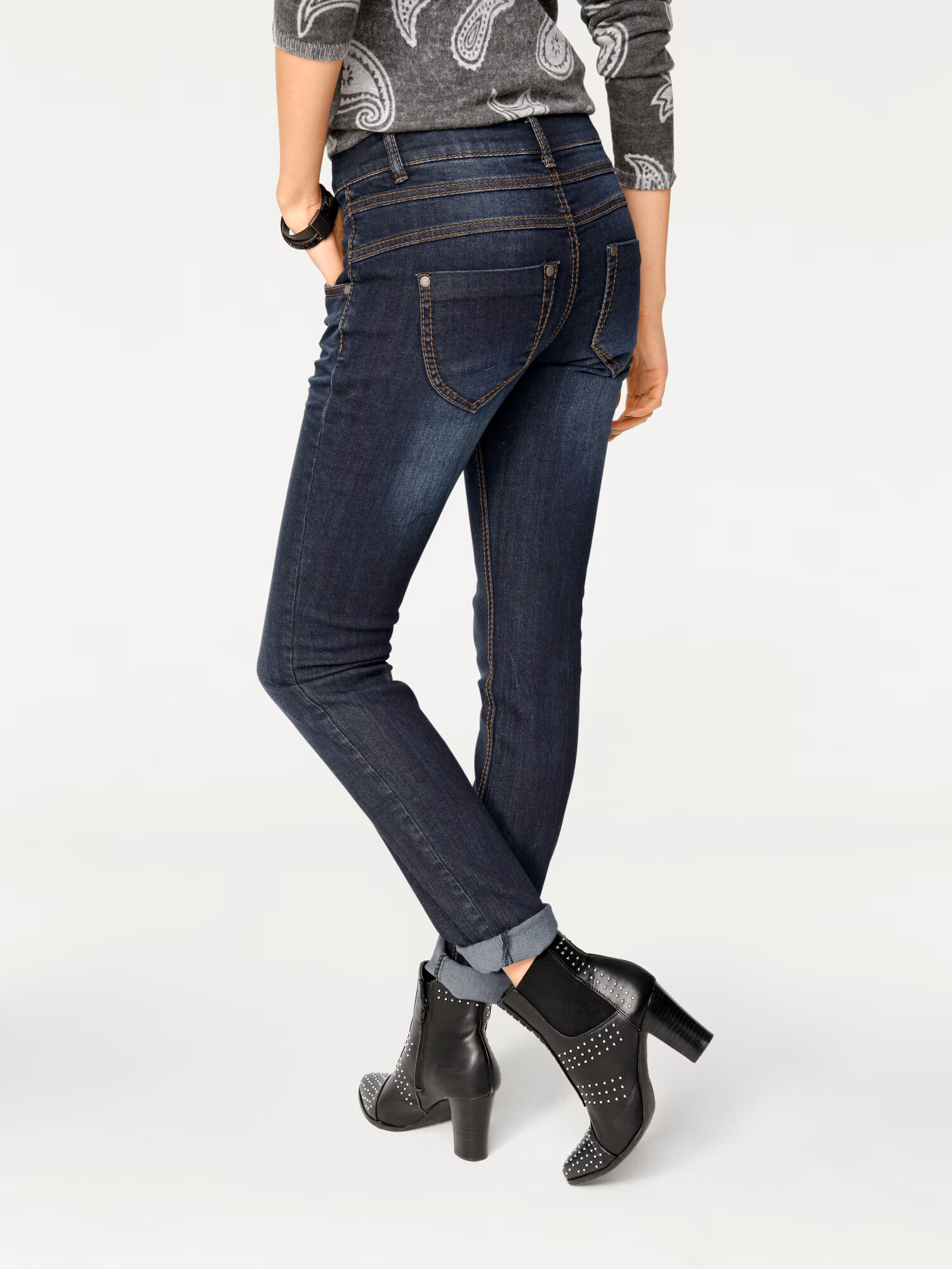 heine Jeans albastru denim - Pled.ro