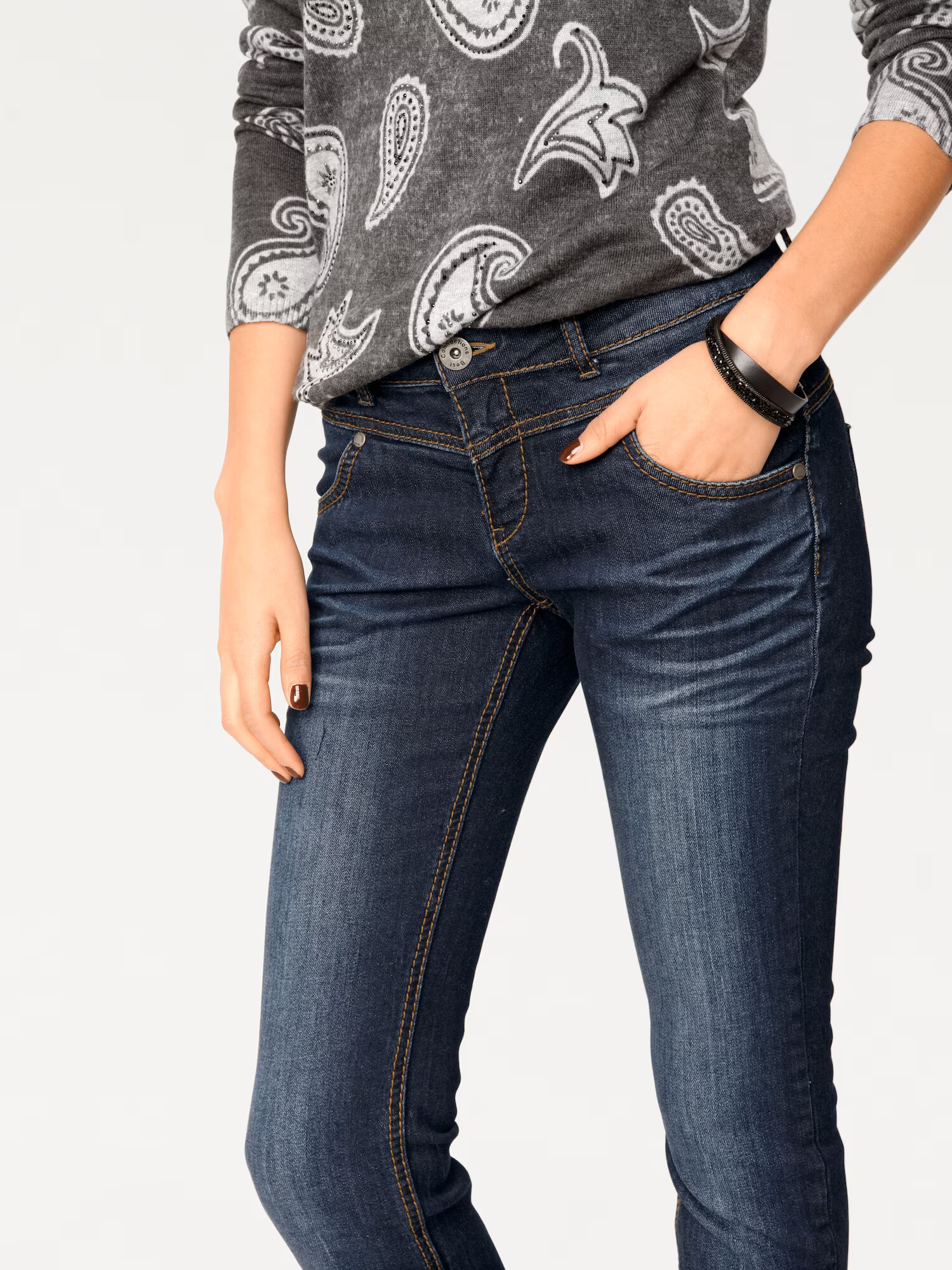 heine Jeans albastru denim - Pled.ro