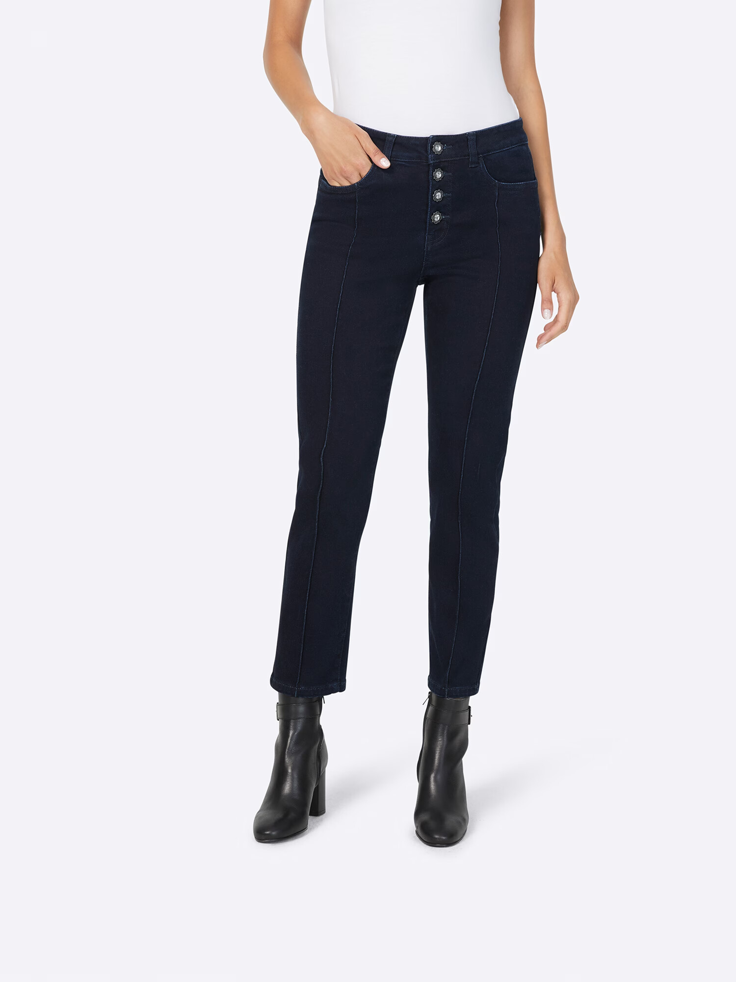 heine Jeans albastru noapte - Pled.ro