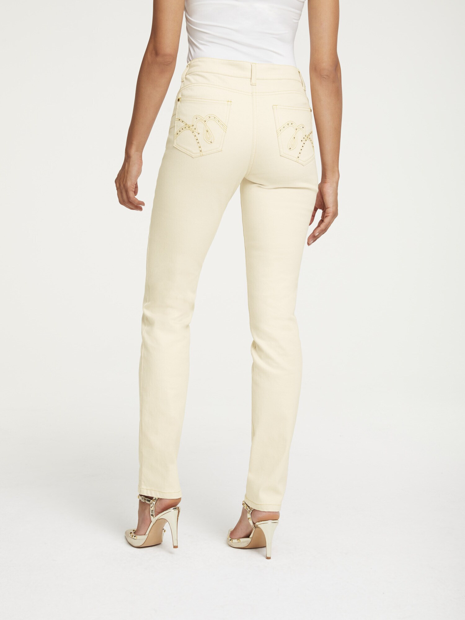 heine Jeans crem - Pled.ro