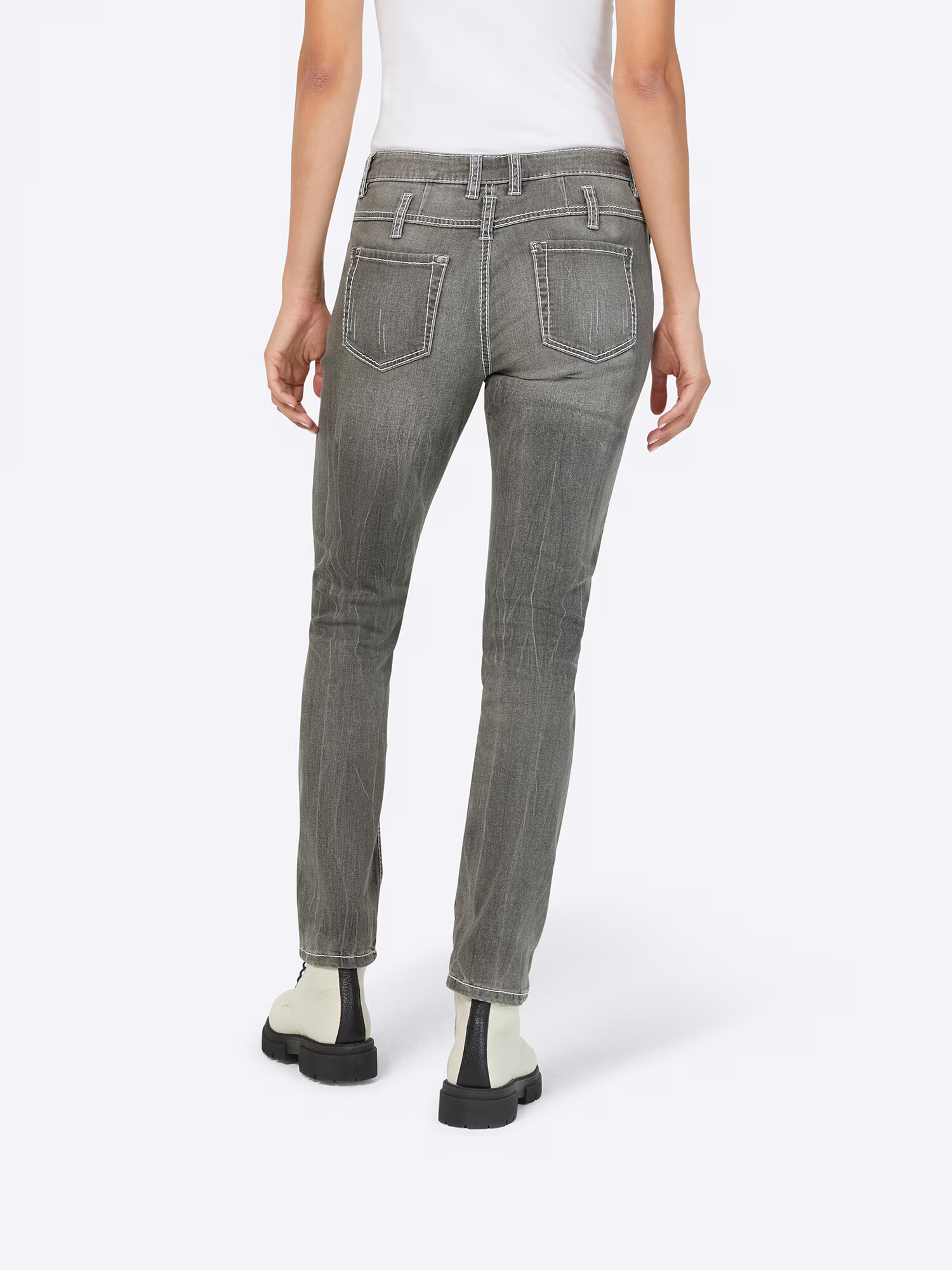 heine Jeans gri denim - Pled.ro