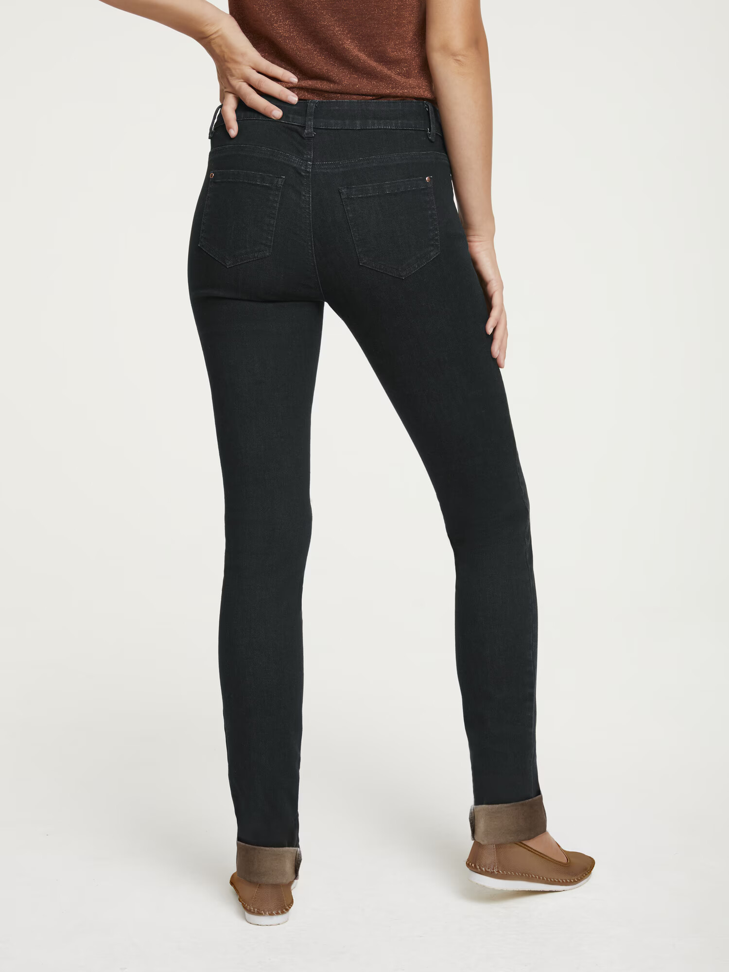 heine Jeans negru - Pled.ro