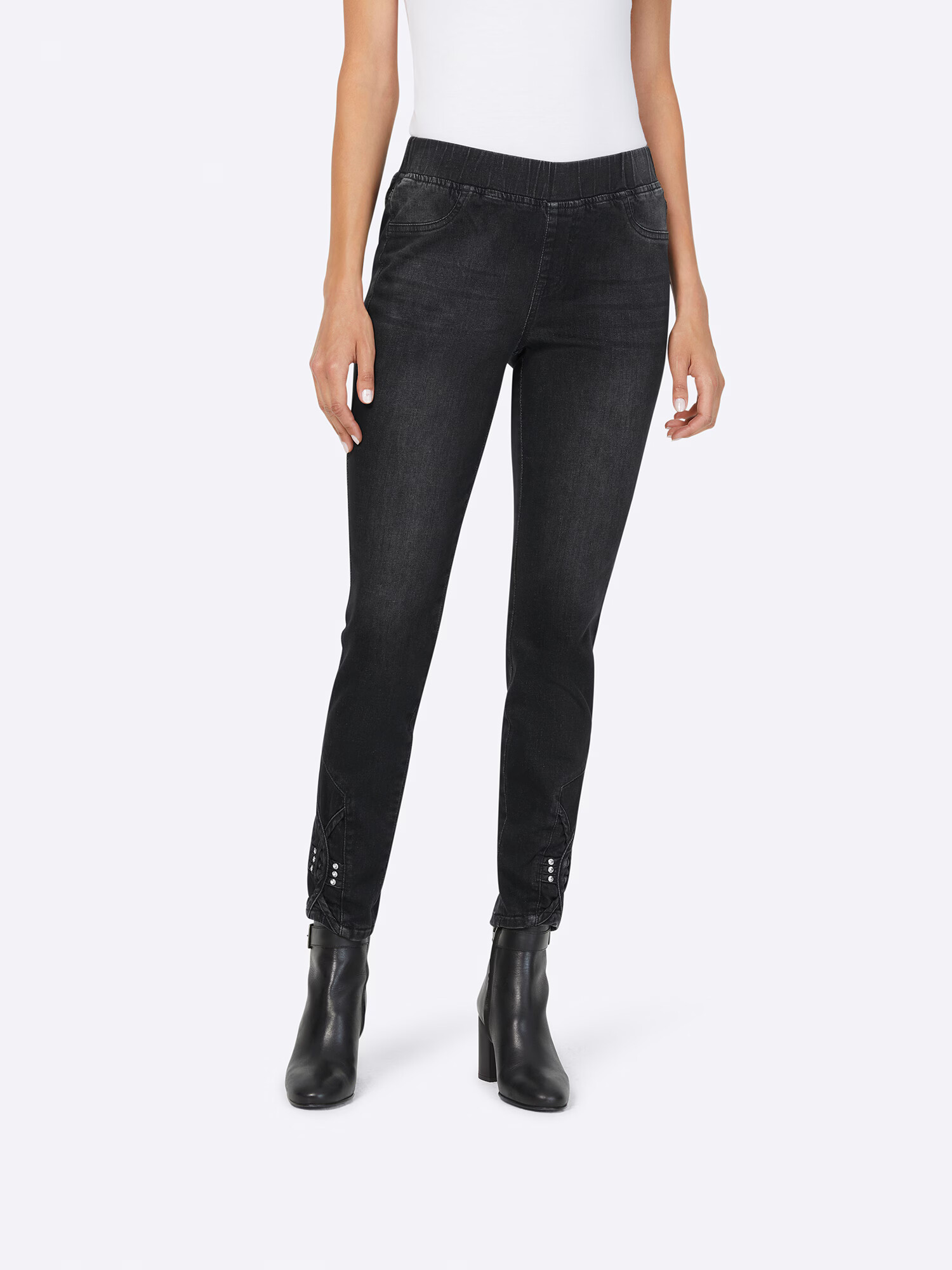 heine Jeans negru - Pled.ro