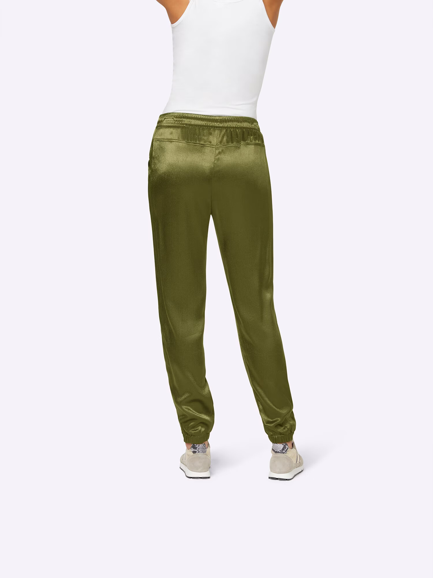 heine Pantaloni oliv - Pled.ro