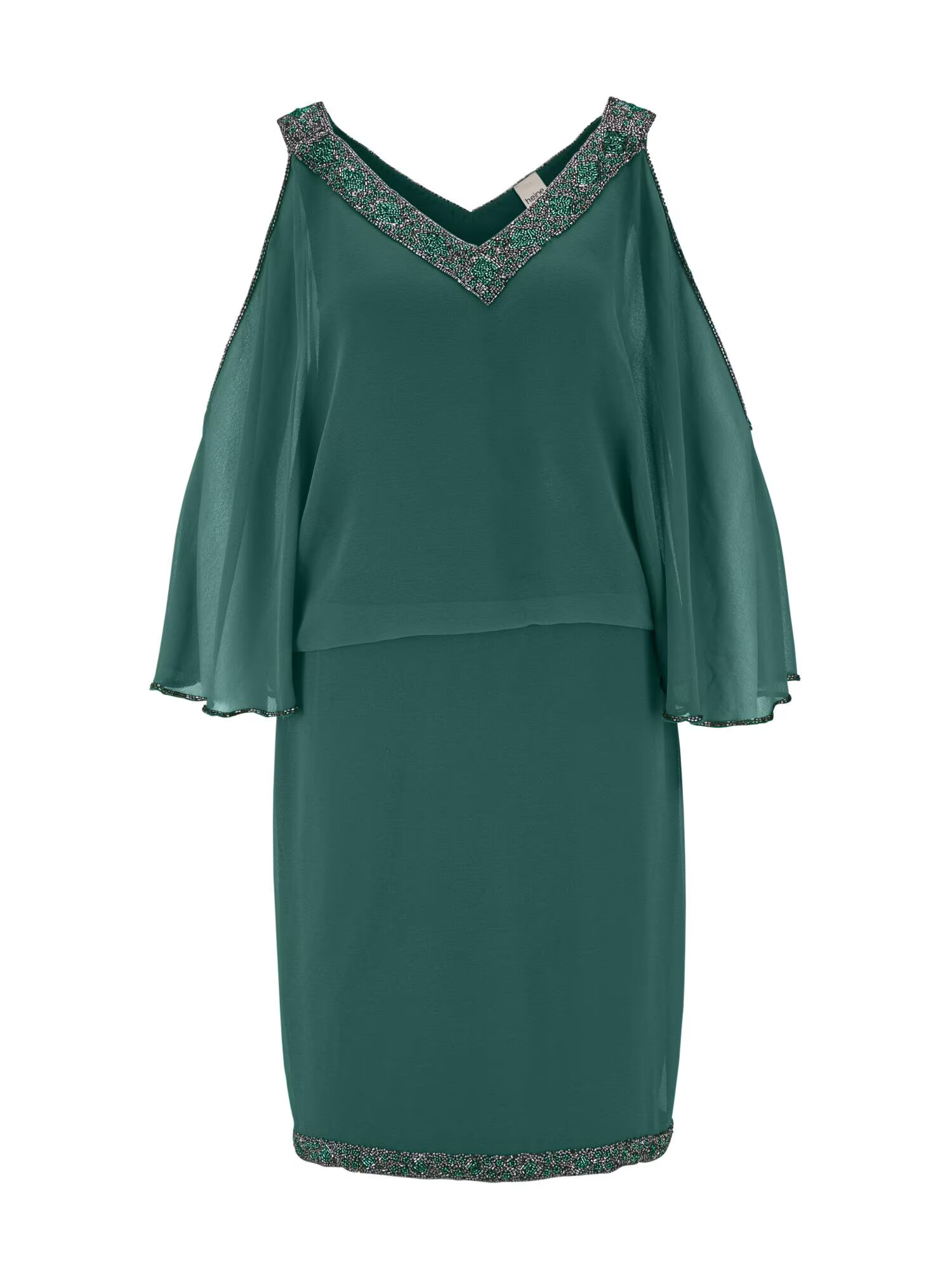 heine Rochie de cocktail verde smarald - Pled.ro