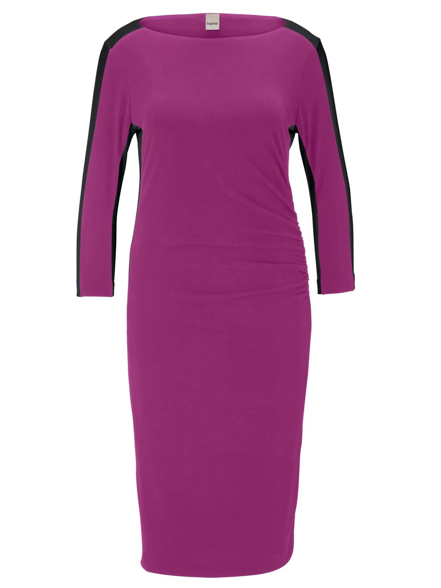 heine Rochie fucsia / negru - Pled.ro