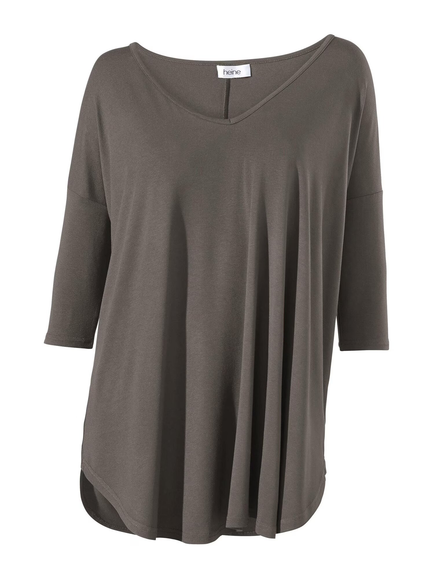 heine Tricou supradimensional gri taupe - Pled.ro