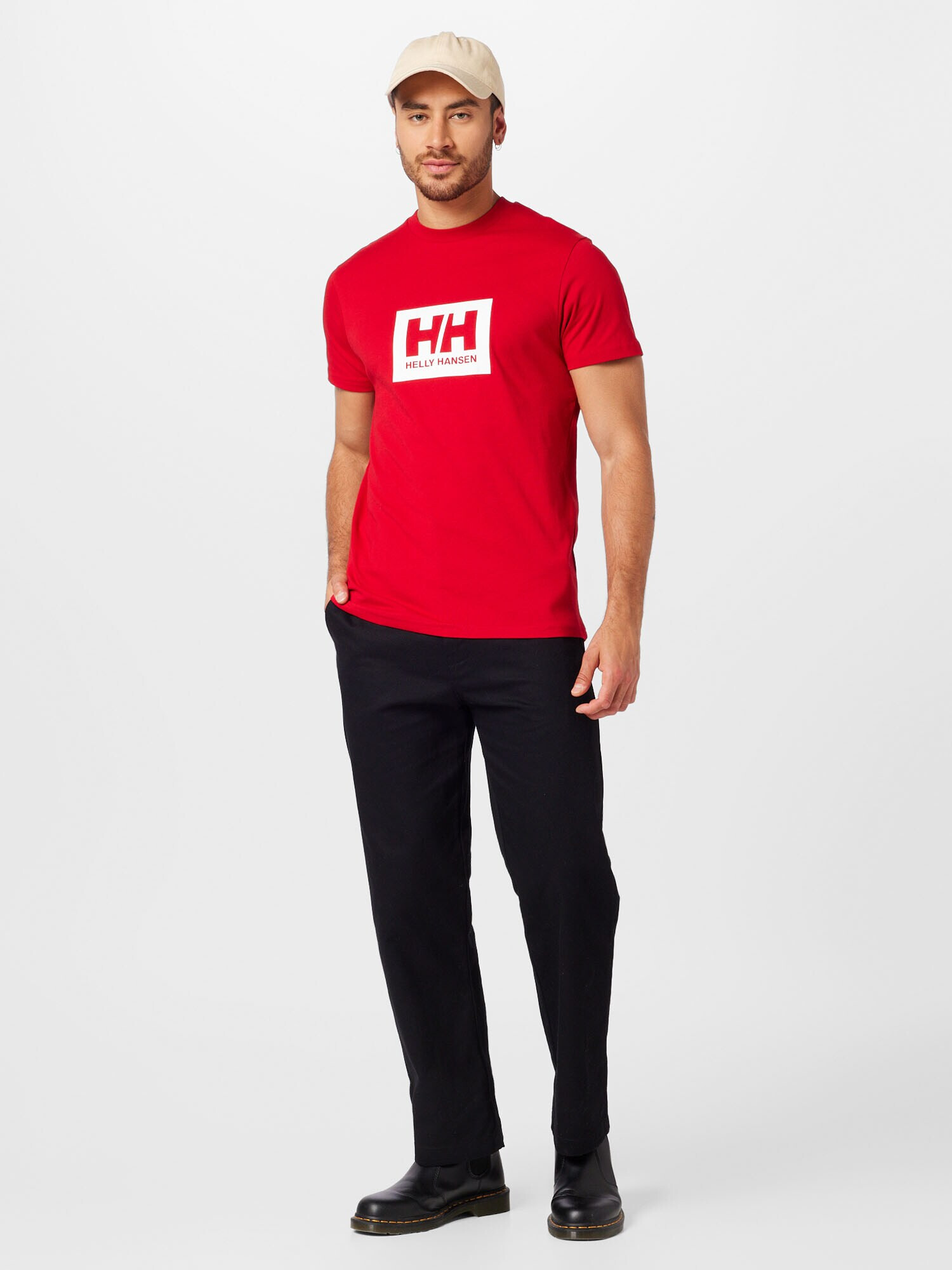 HELLY HANSEN Tricou 'TOKYO' roșu / alb - Pled.ro