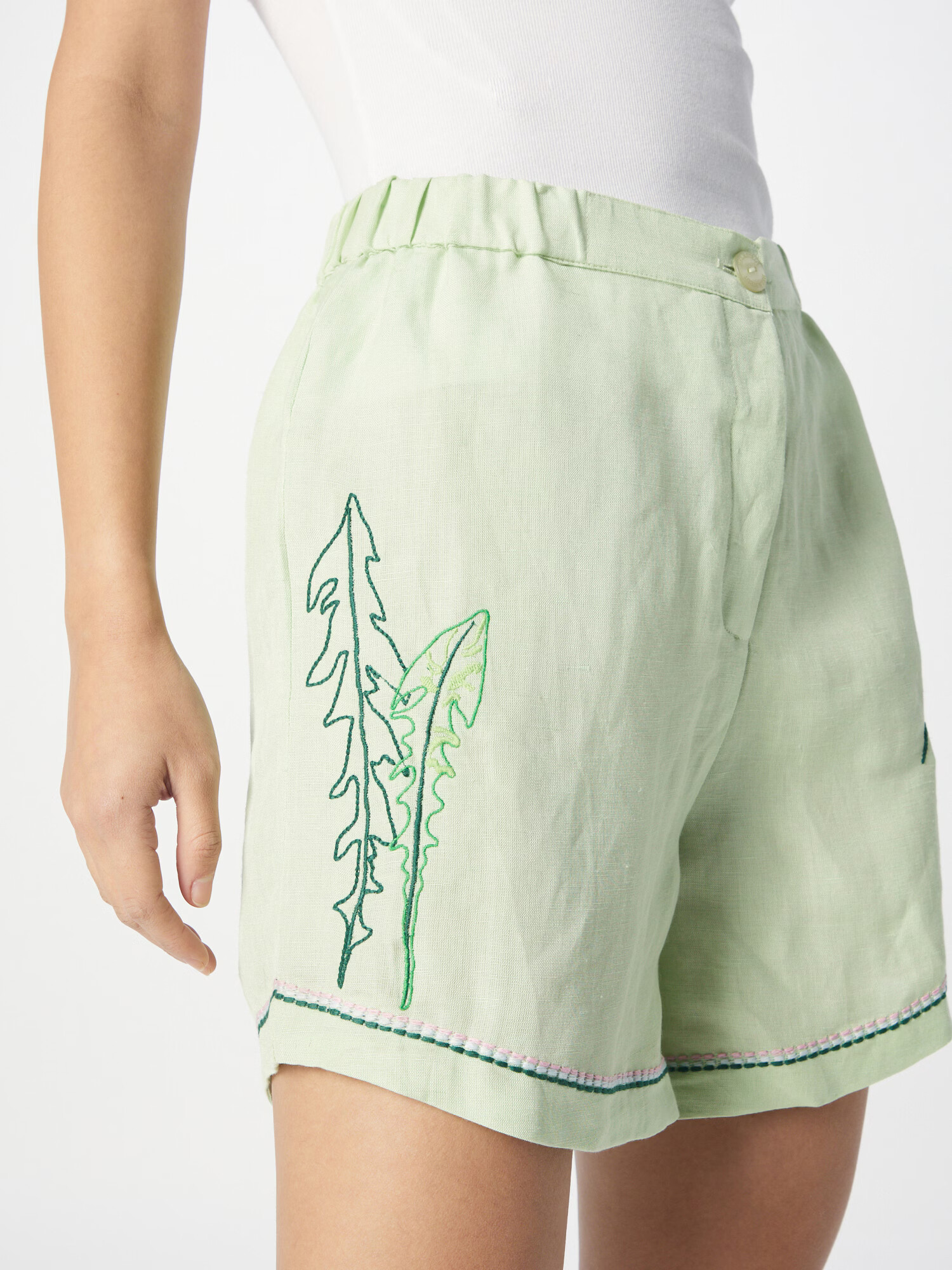 Helmstedt Pantaloni 'ALETA' verde / verde mentă / mov pastel / roșu - Pled.ro