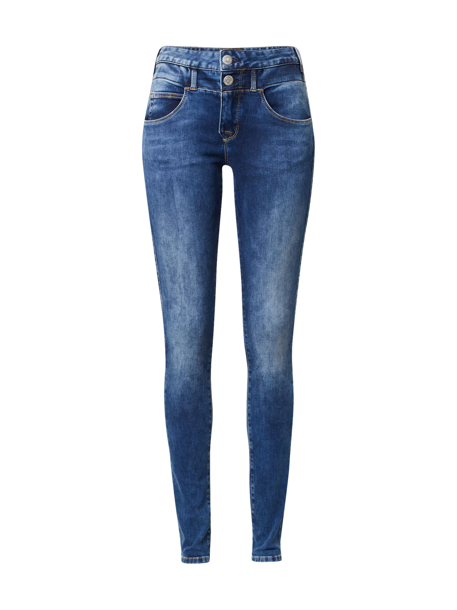 Herrlicher Jeans albastru denim - Pled.ro