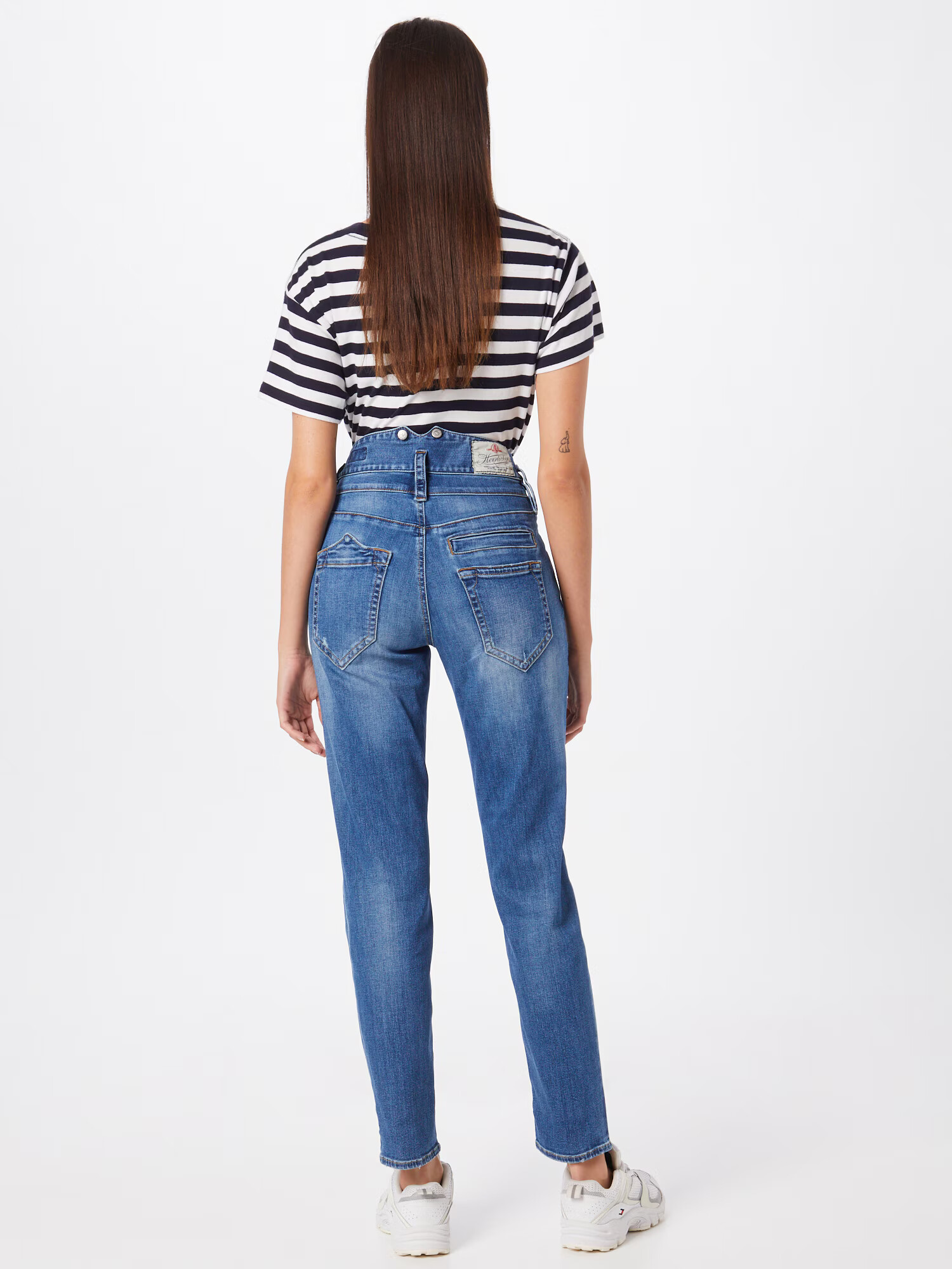 Herrlicher Jeans albastru denim - Pled.ro