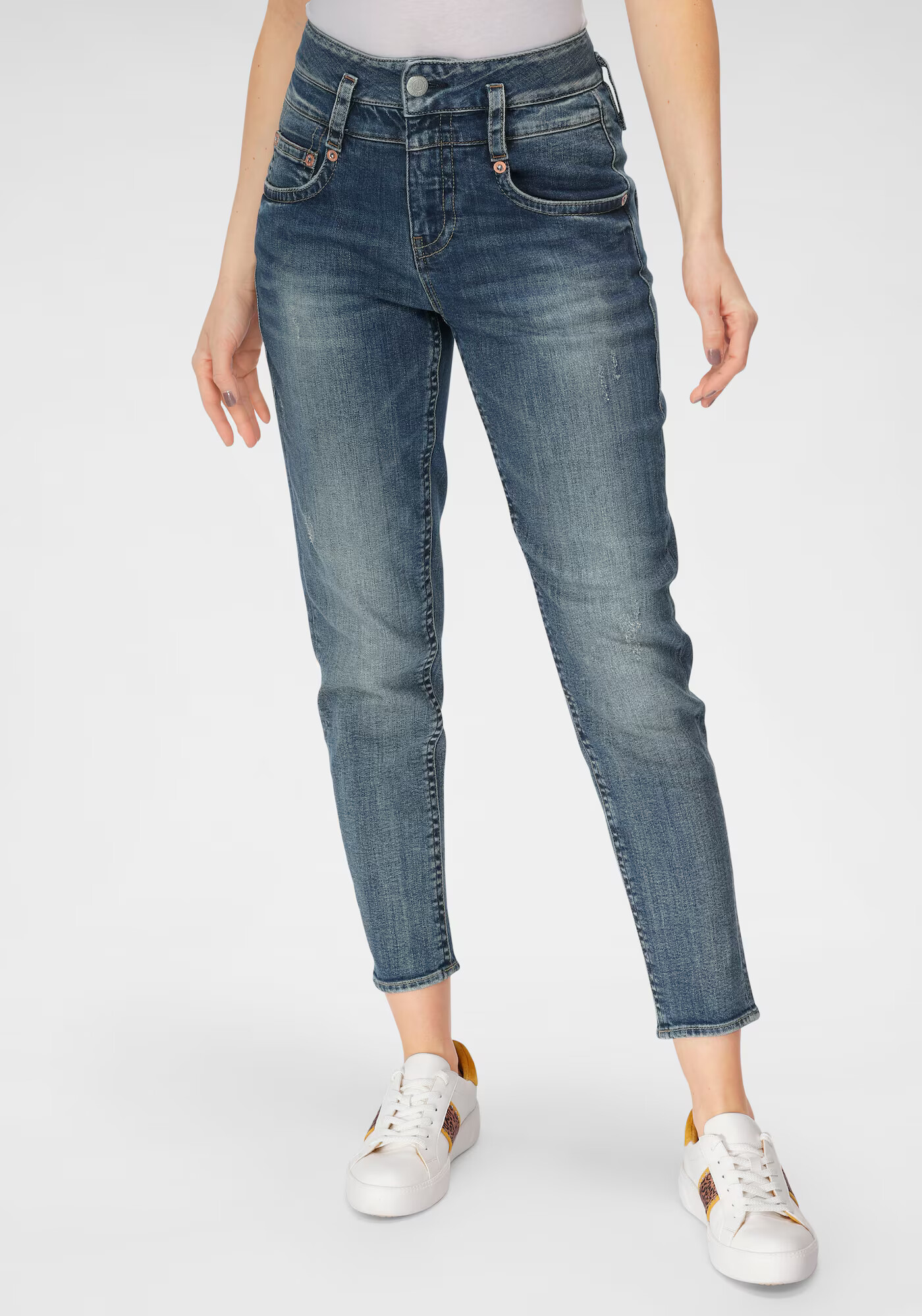 Herrlicher Jeans albastru denim - Pled.ro