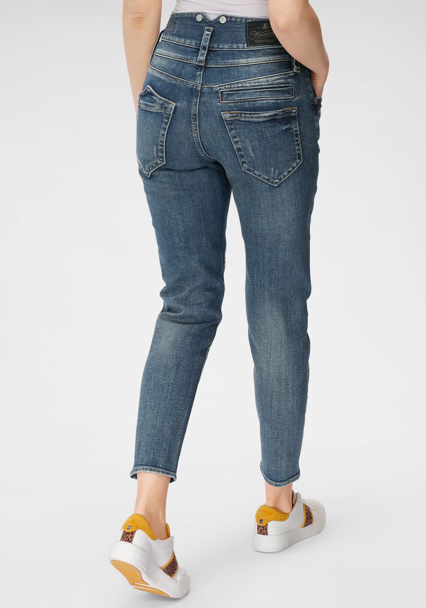 Herrlicher Jeans albastru denim - Pled.ro