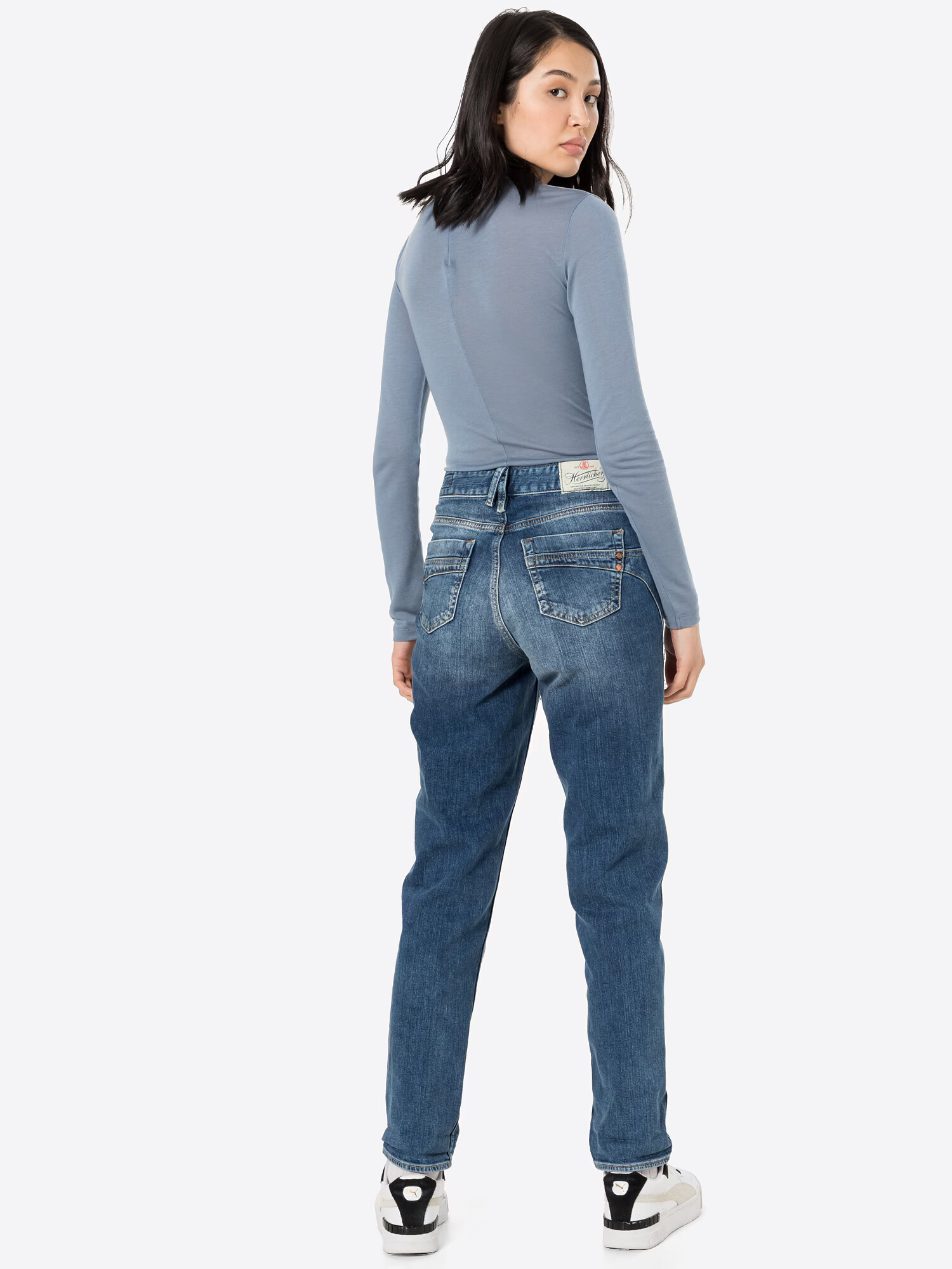 Herrlicher Jeans albastru denim - Pled.ro