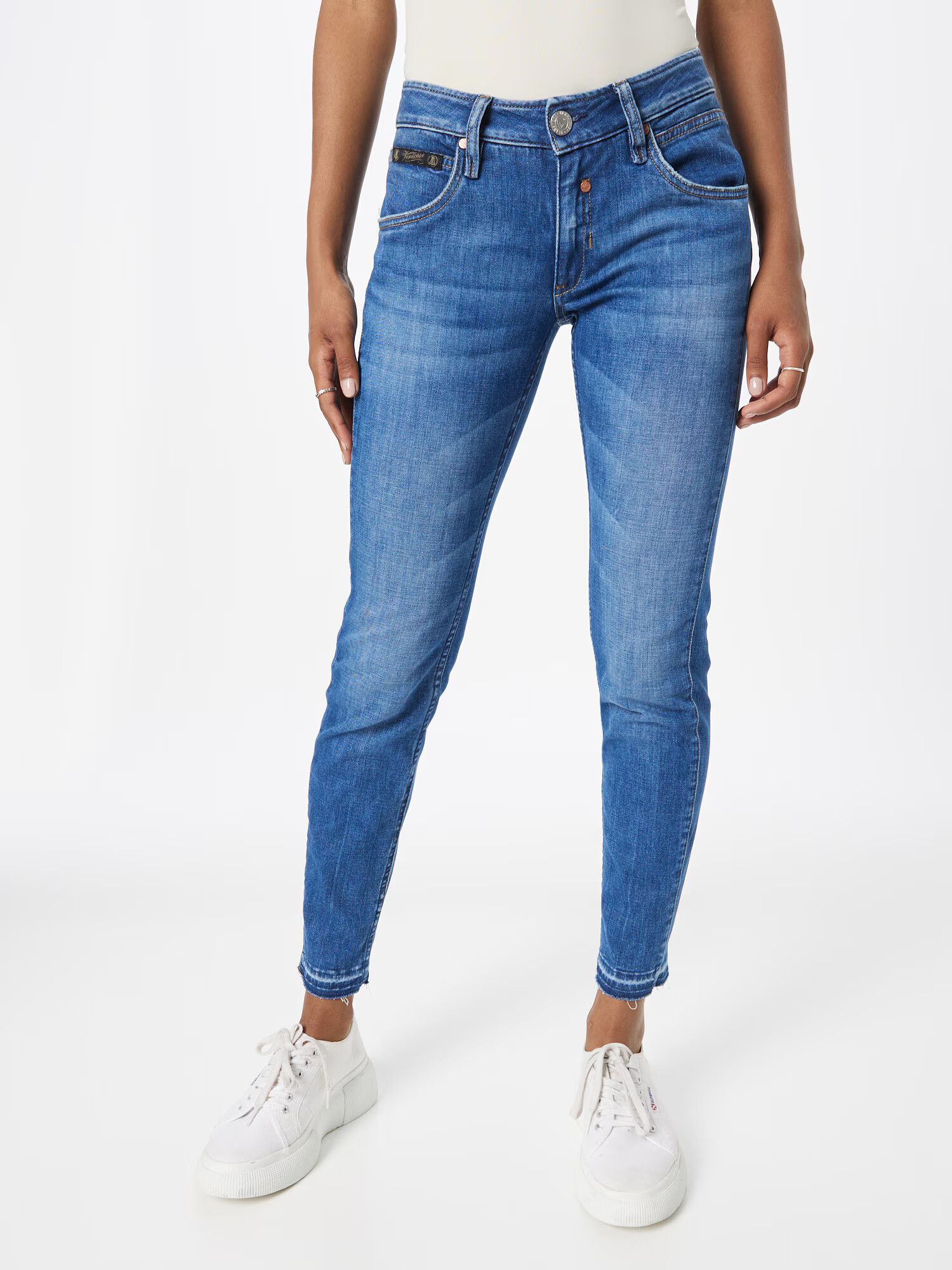 Herrlicher Jeans albastru denim - Pled.ro