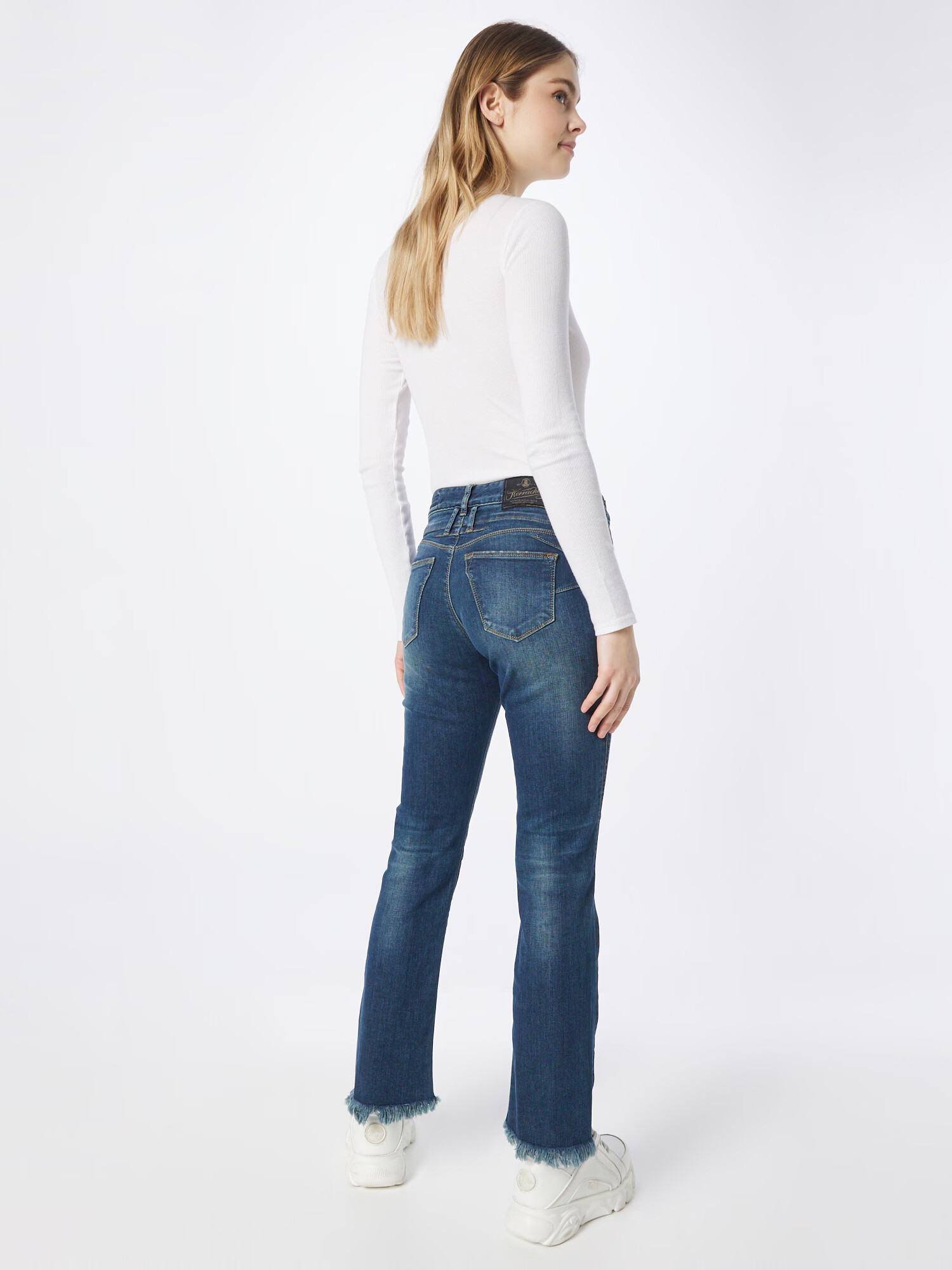 Herrlicher Jeans albastru denim - Pled.ro