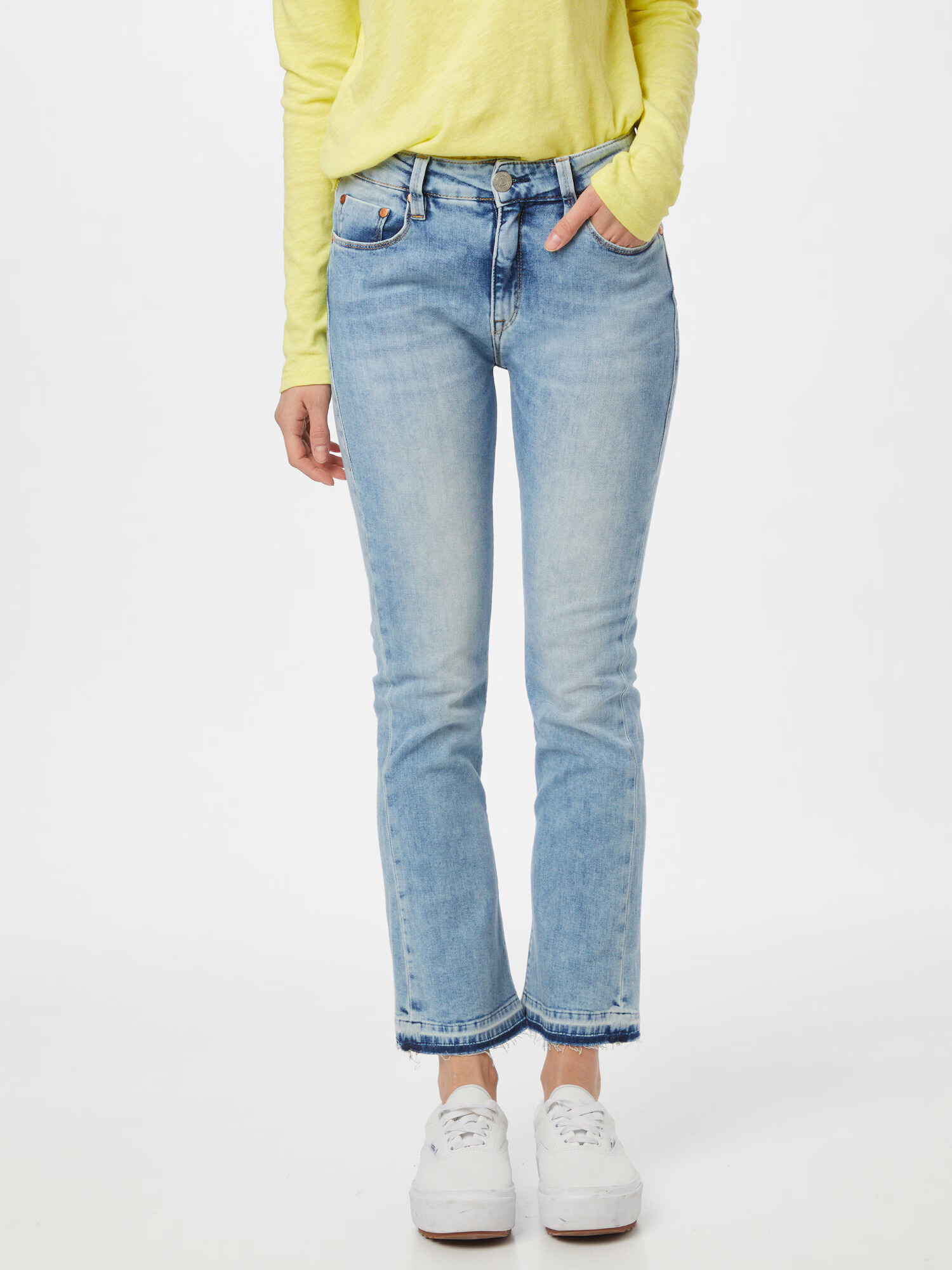 Herrlicher Jeans albastru denim - Pled.ro