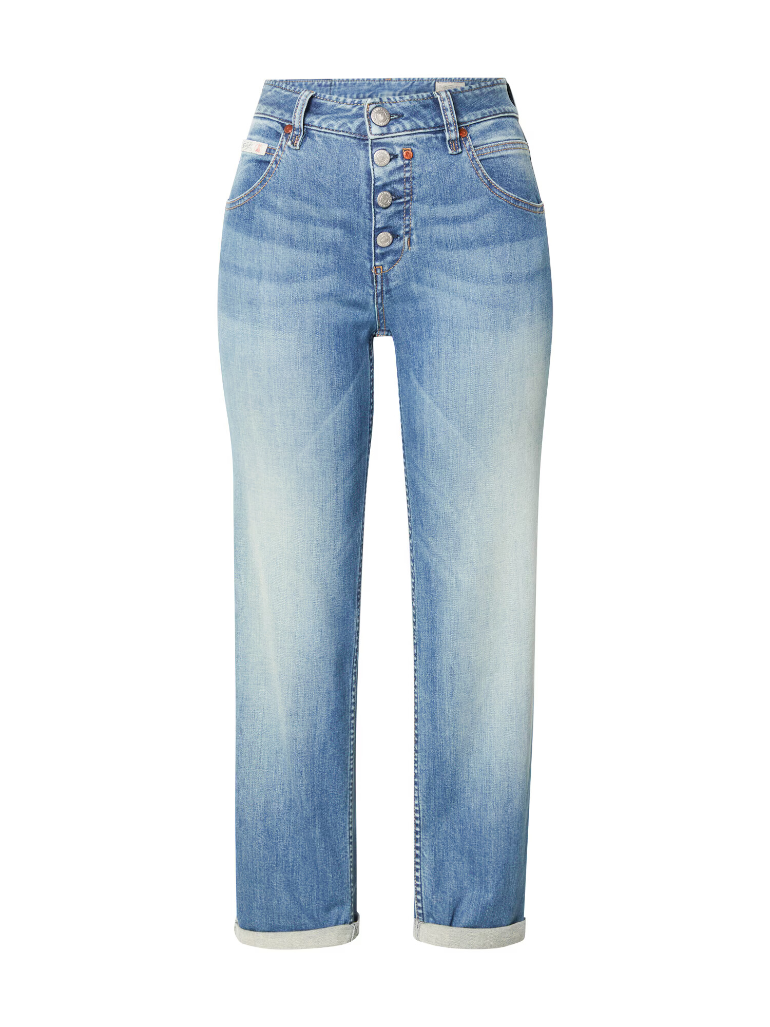 Herrlicher Jeans albastru fumuriu - Pled.ro