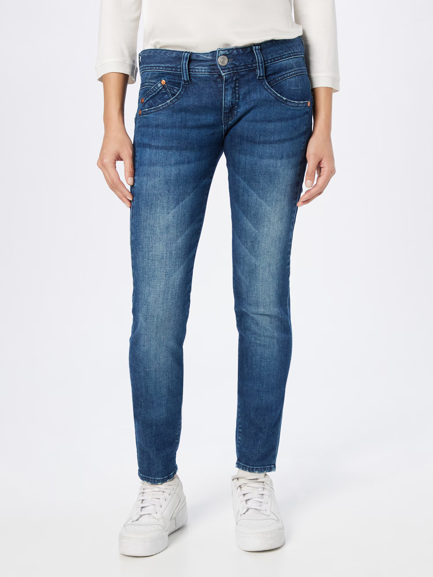 Herrlicher Jeans 'Gila' albastru - Pled.ro