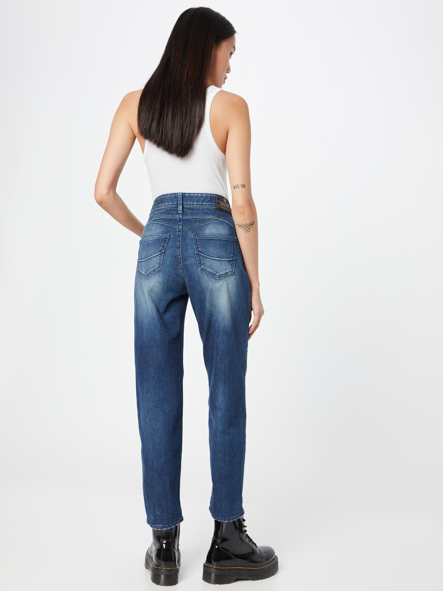 Herrlicher Jeans 'Gila' albastru denim - Pled.ro