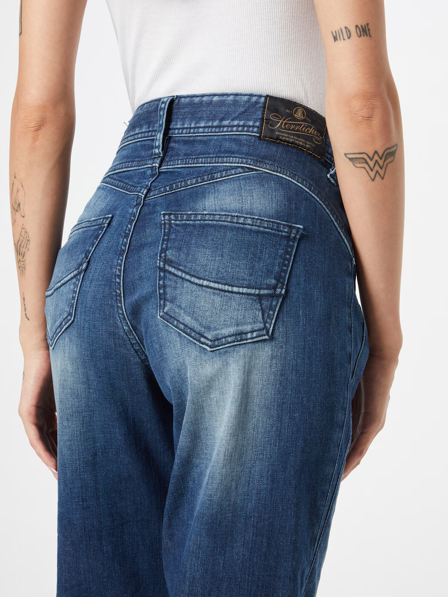 Herrlicher Jeans 'Gila' albastru denim - Pled.ro