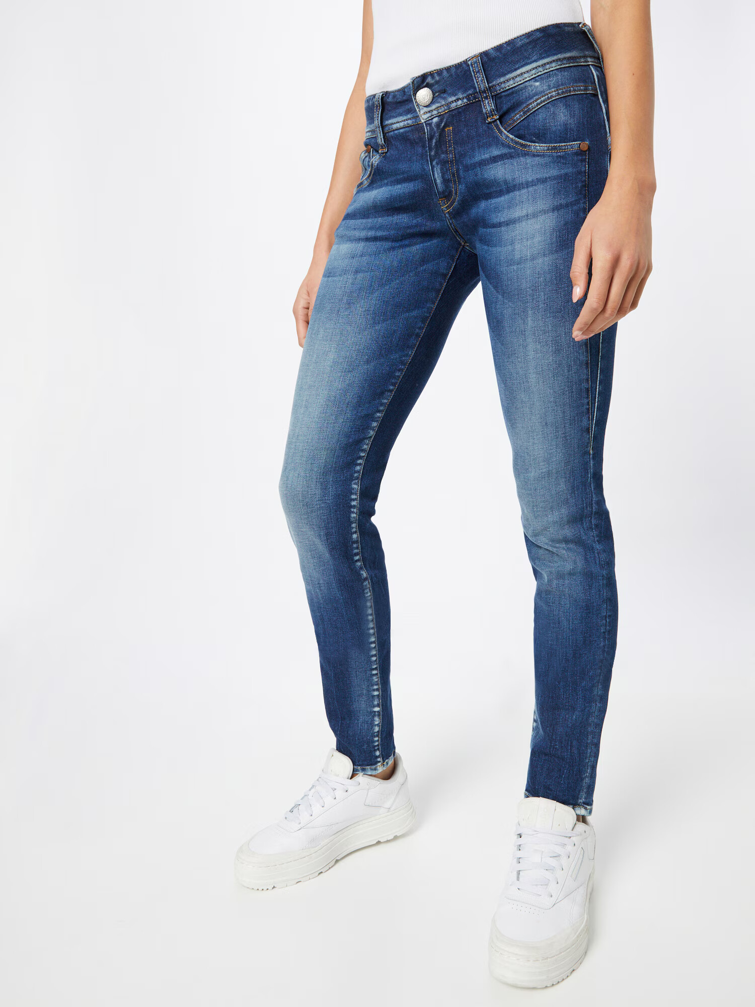 Herrlicher Jeans 'Gila' albastru denim - Pled.ro