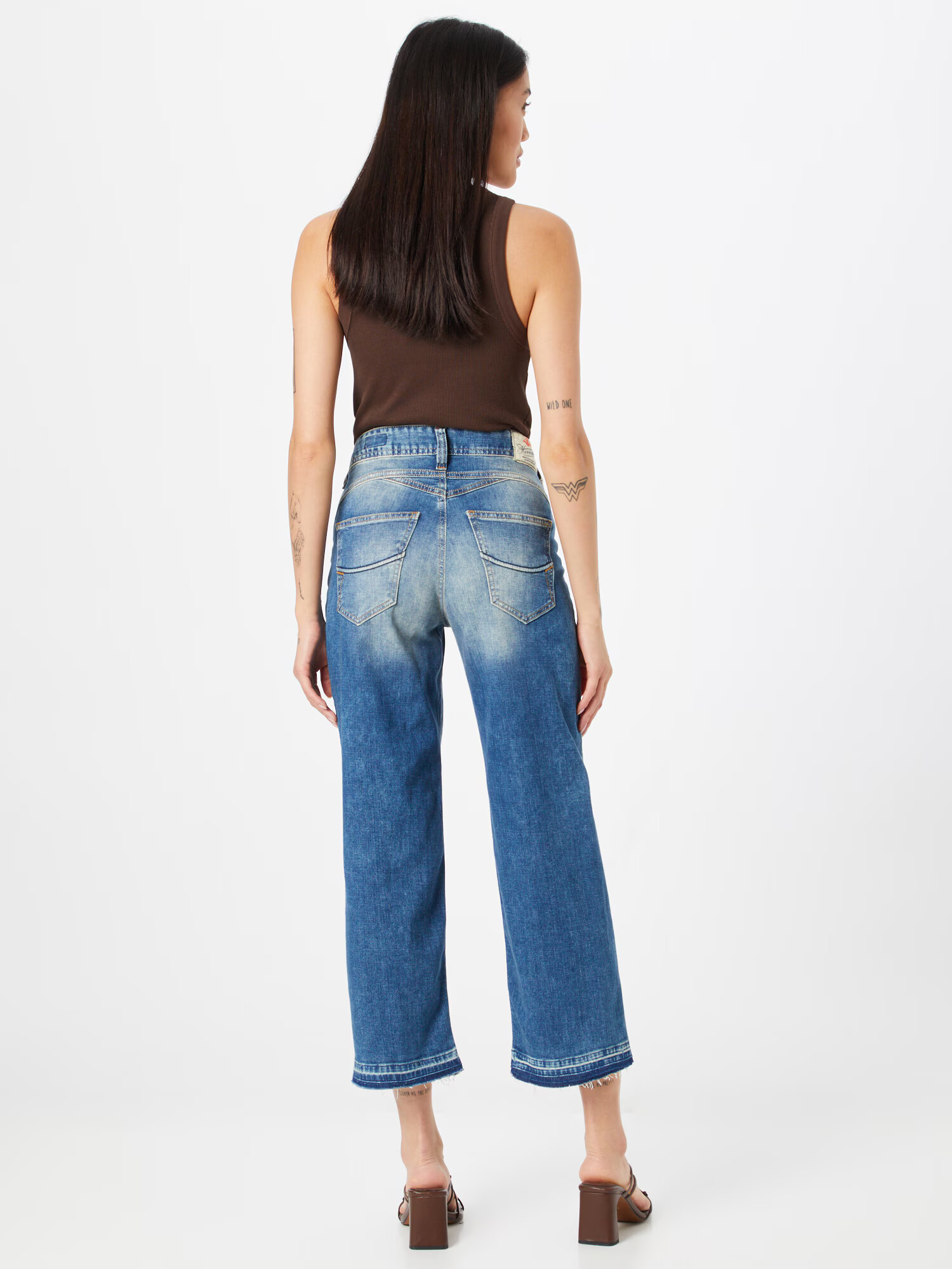 Herrlicher Jeans 'Gila' albastru denim - Pled.ro