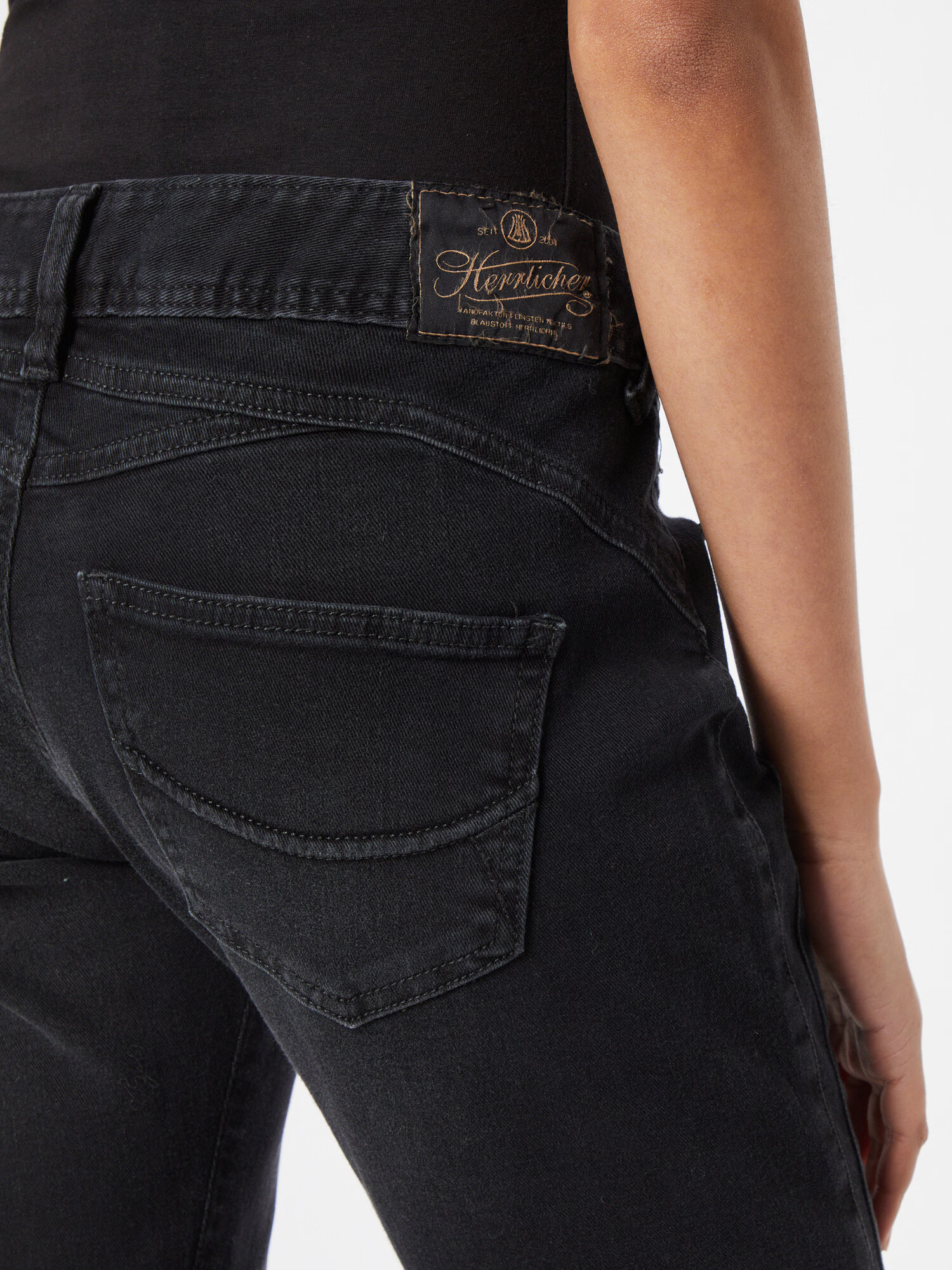 Herrlicher Jeans 'Gila' negru denim - Pled.ro